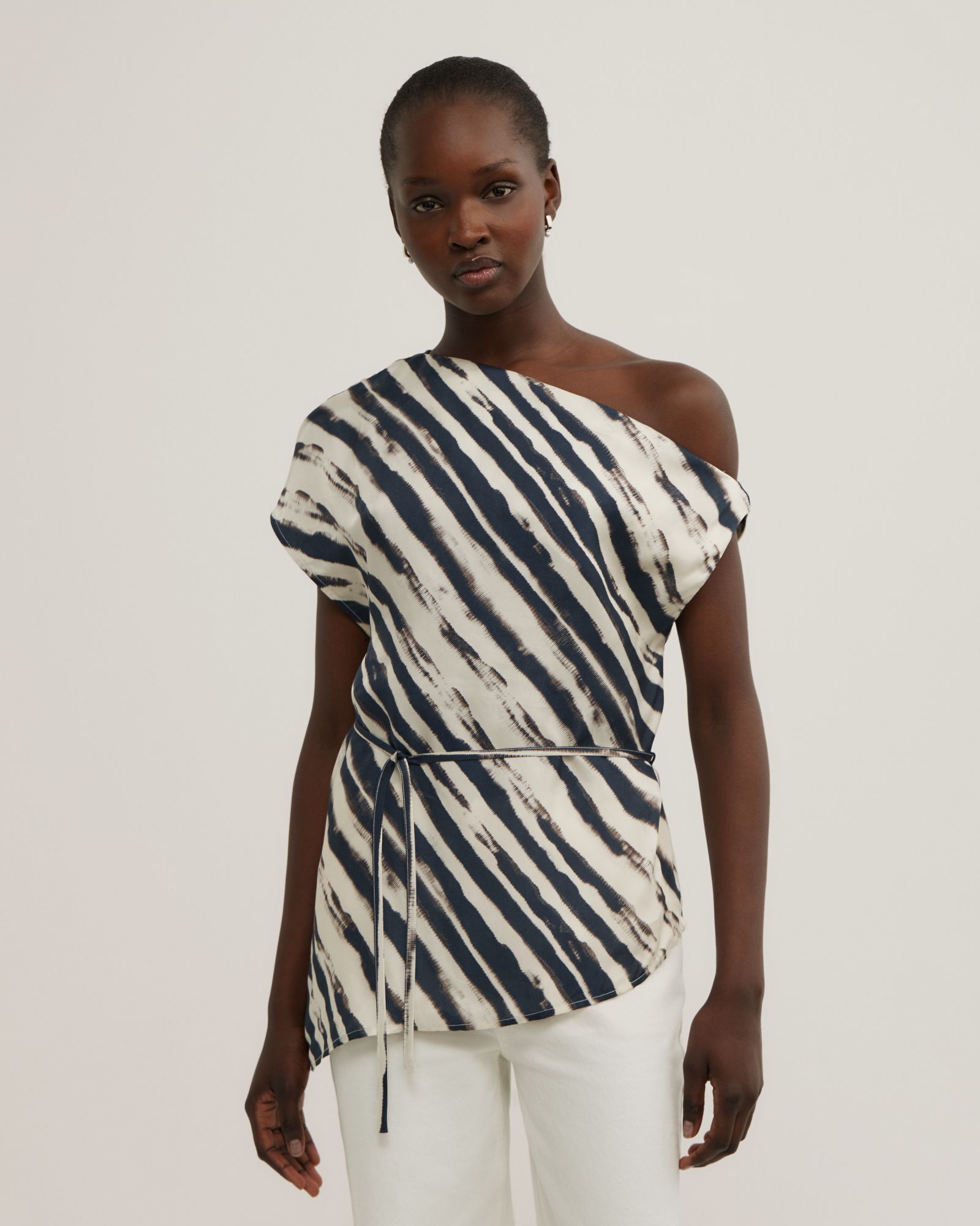 Tipped Shoulder Top