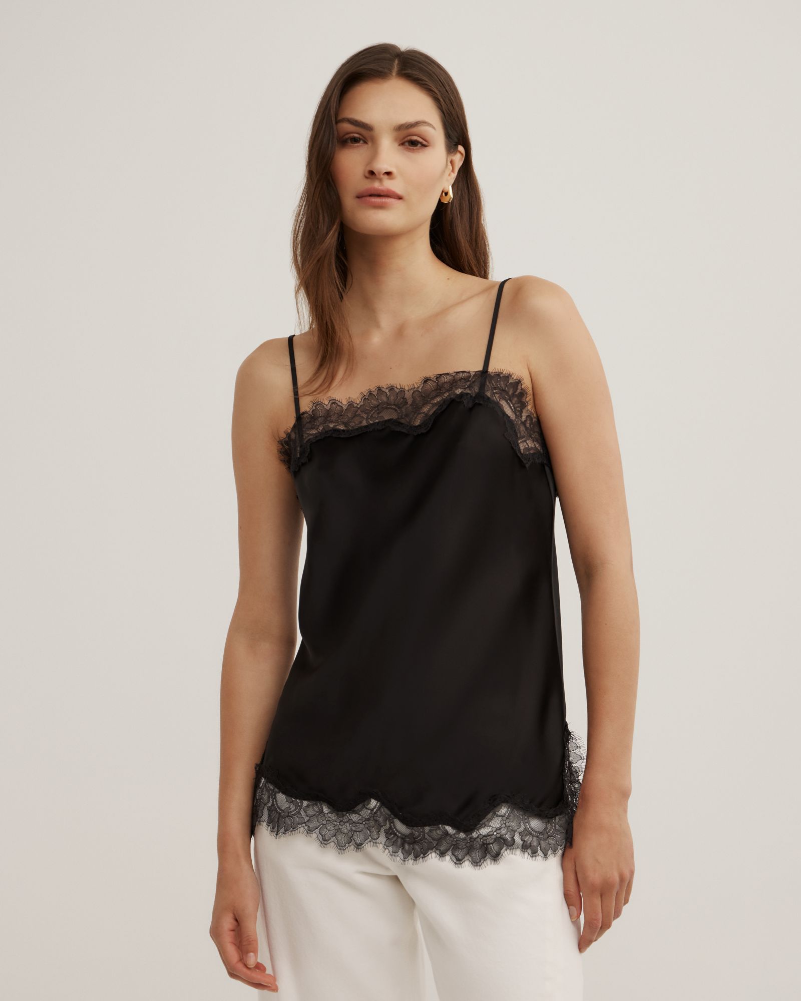 Lace Border Camisole