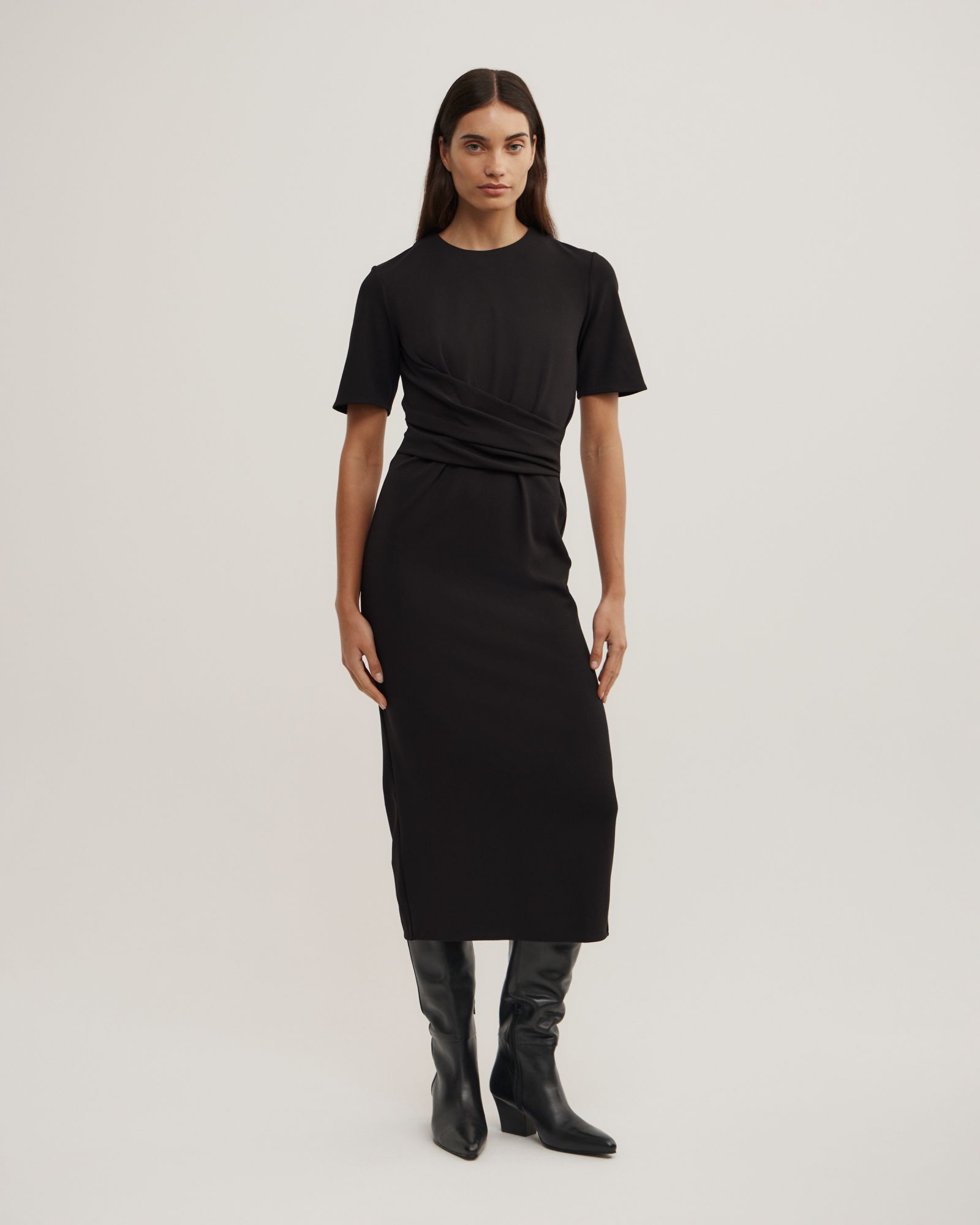 Wrap Detail Dress