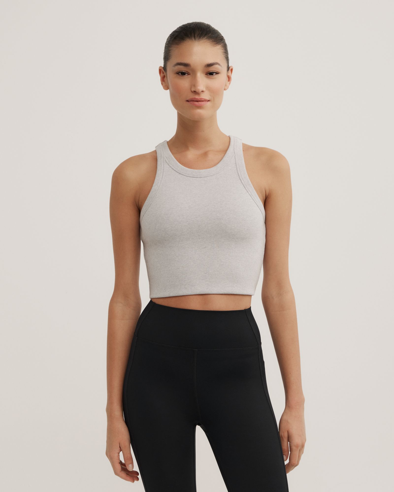 Rib Crop Tank Top