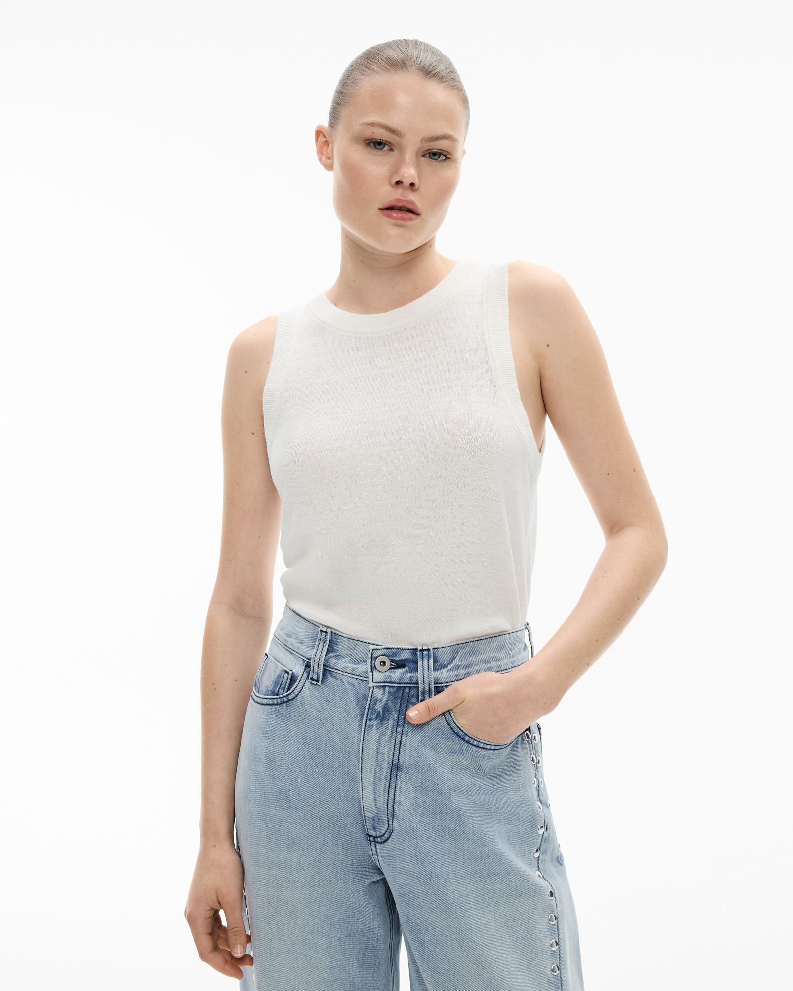 Relaxed Knit Tank Top