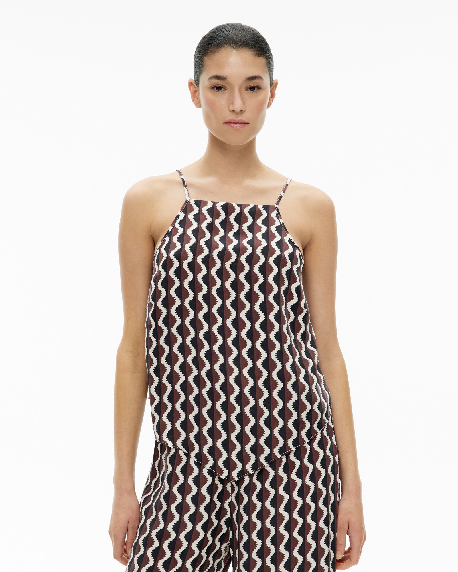 Printed Halter Top