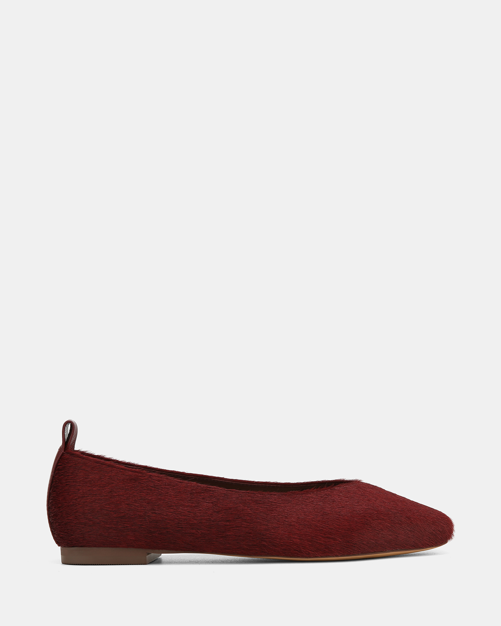 Belinda Hair-on Leather Ballet Flats