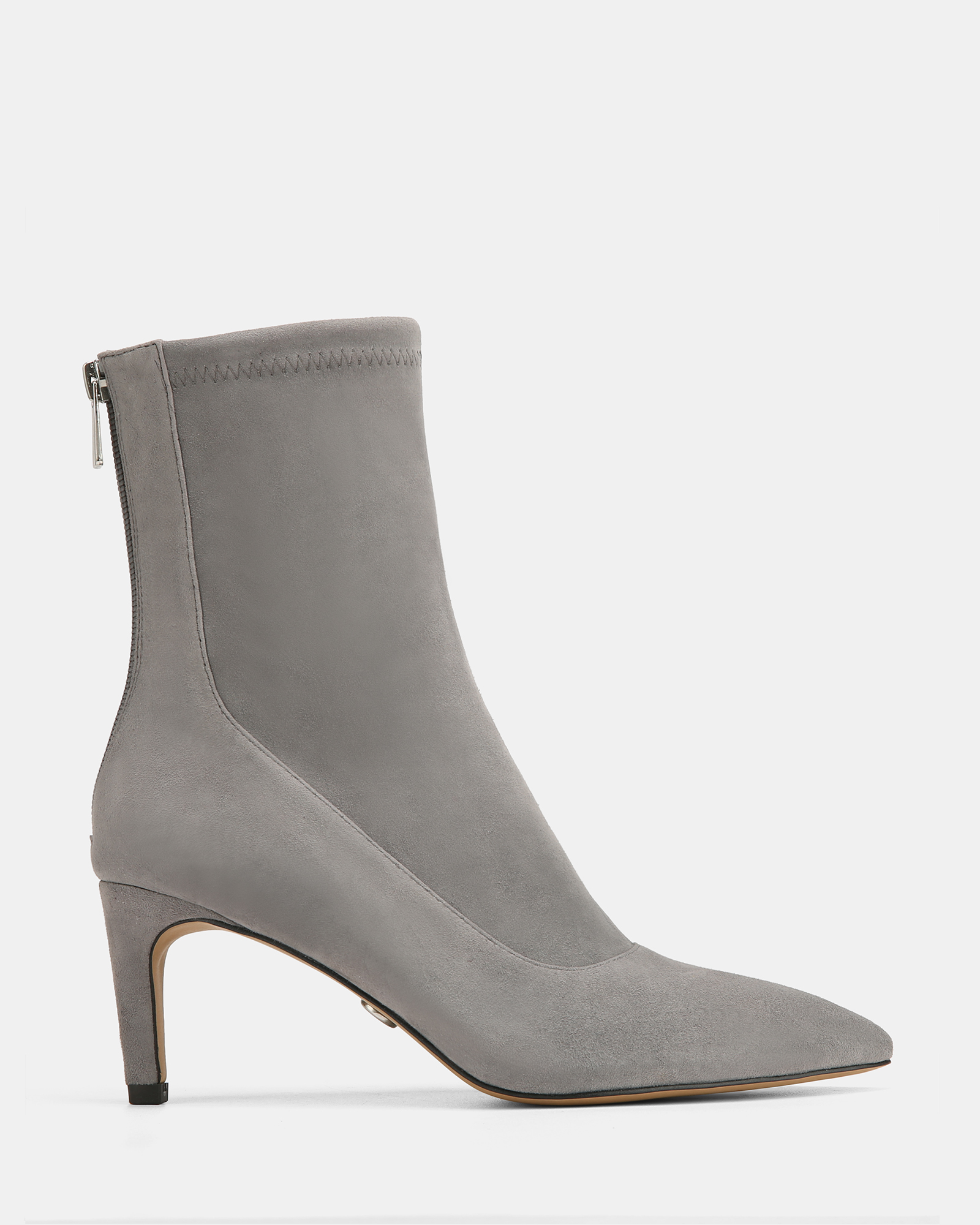 Felix Stretch Suede Leather Ankle Boots