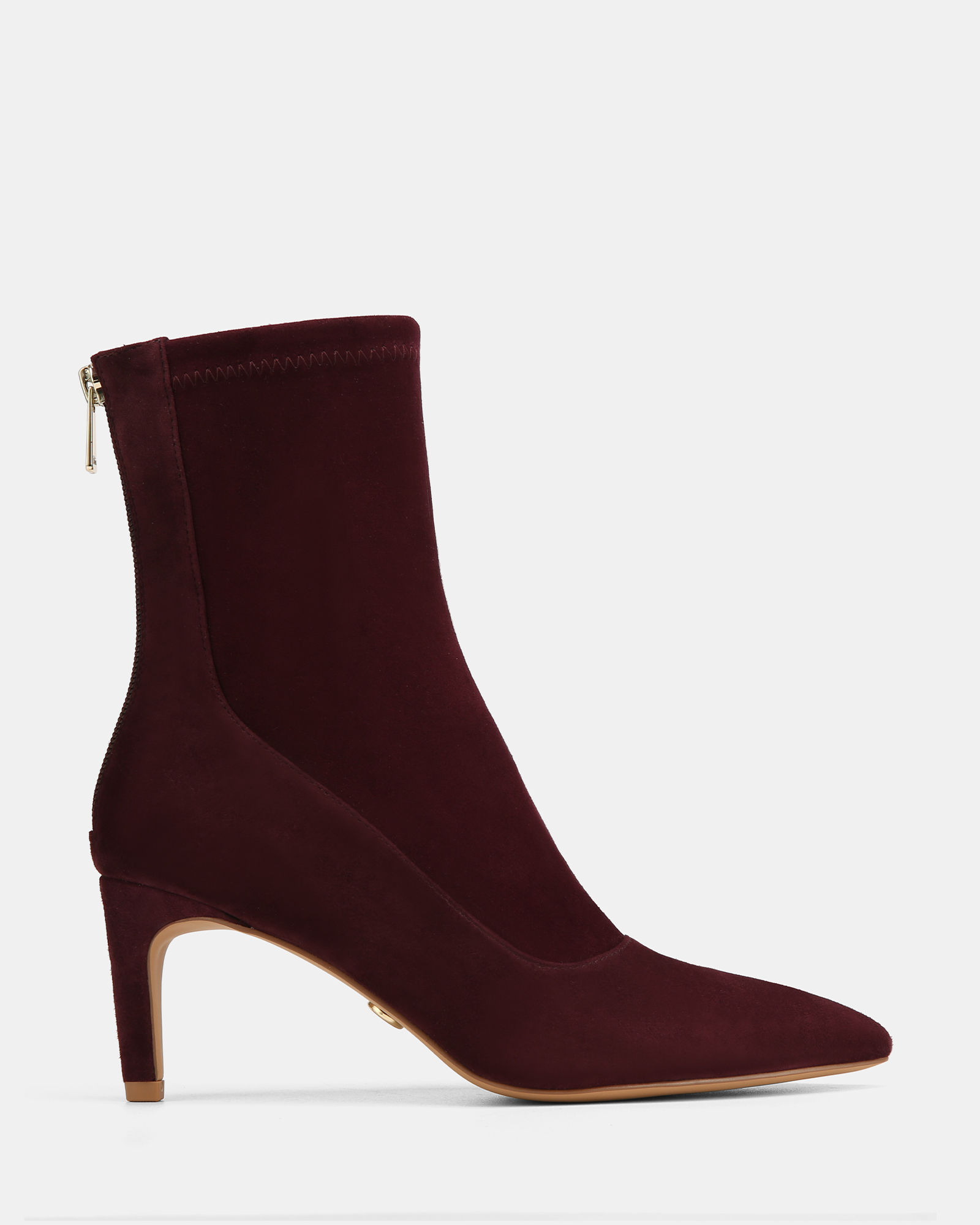 Felix Stretch Suede Leather Ankle Boots
