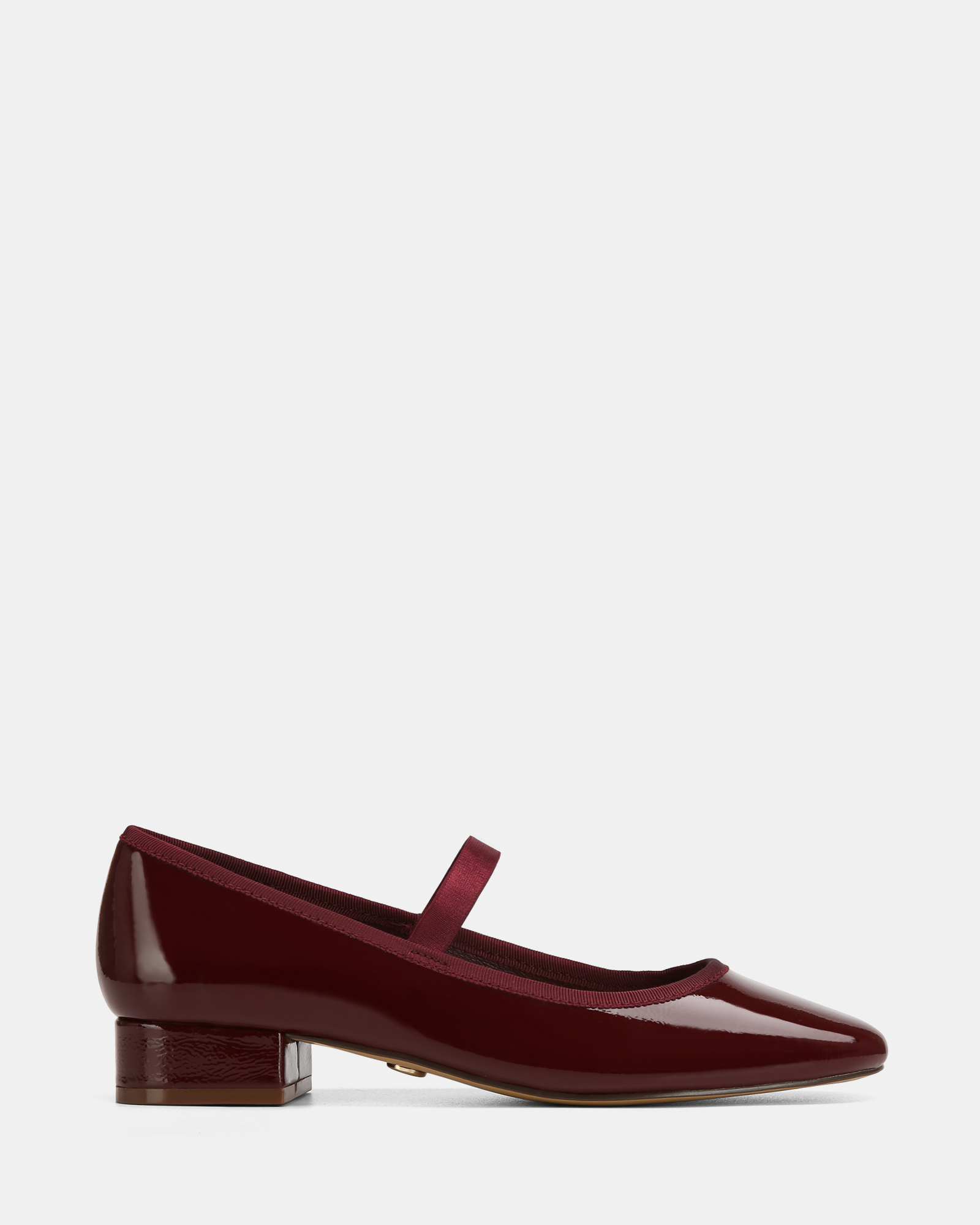 Alannah Crinkle Patent Leather Mary Janes