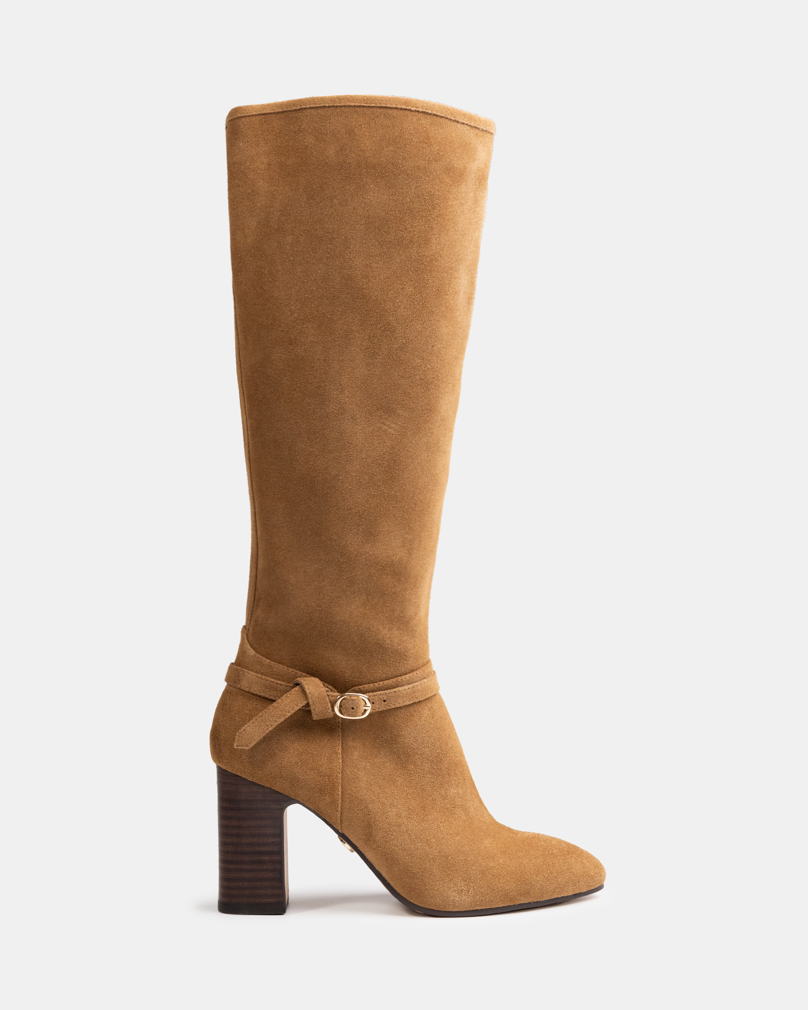 Presley Suede Leather Knee High Boots