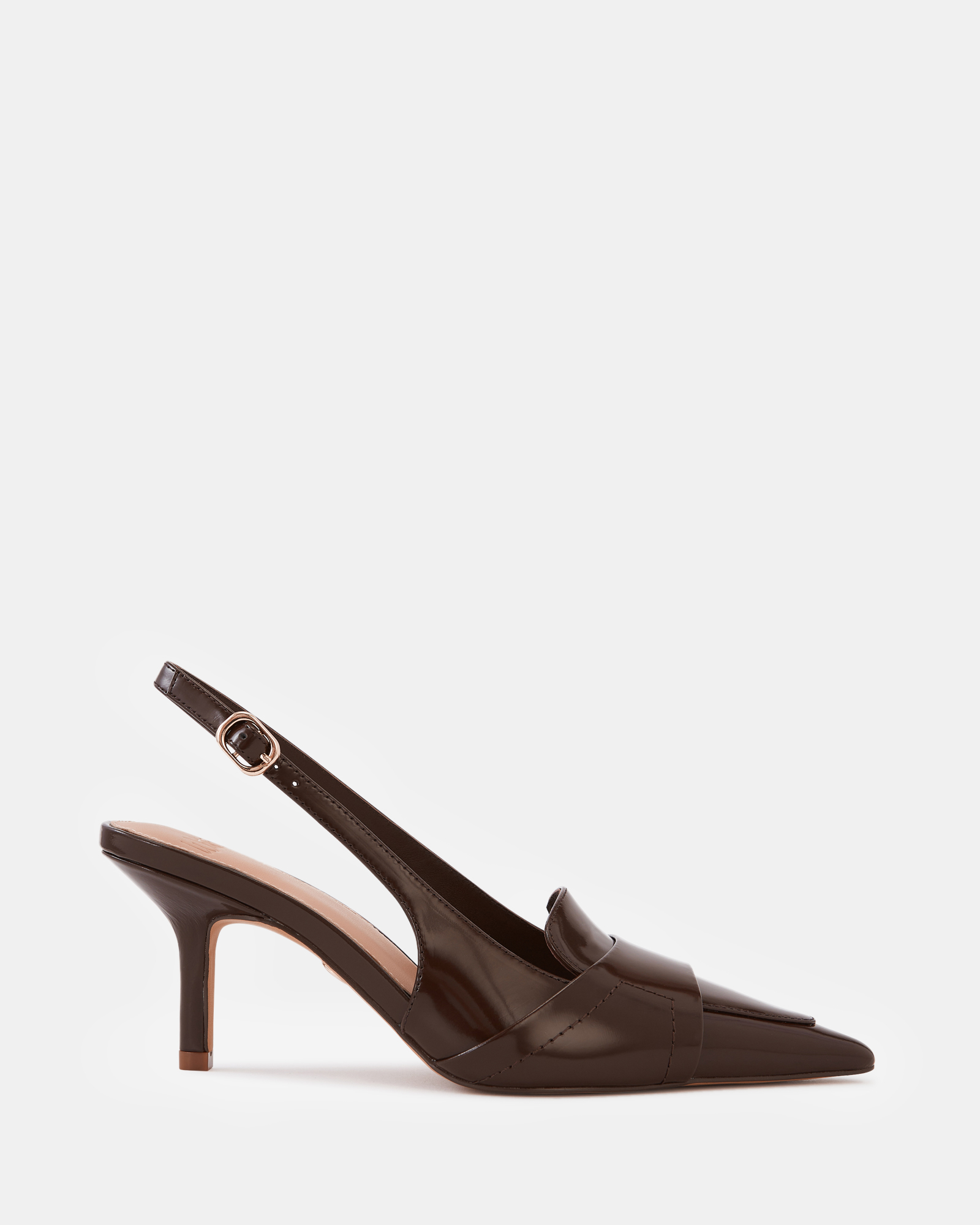 Luna Leather Slingbacks