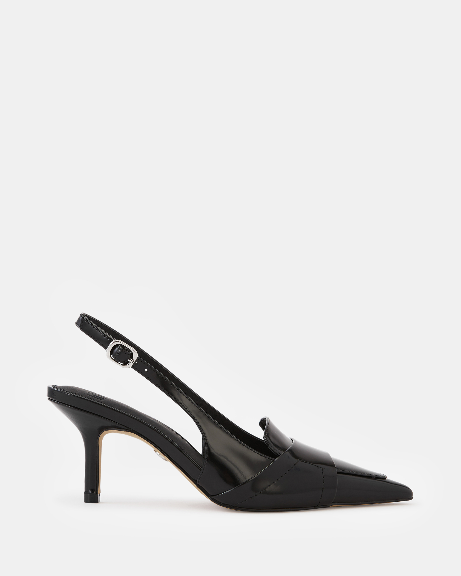 Luna Leather Slingbacks