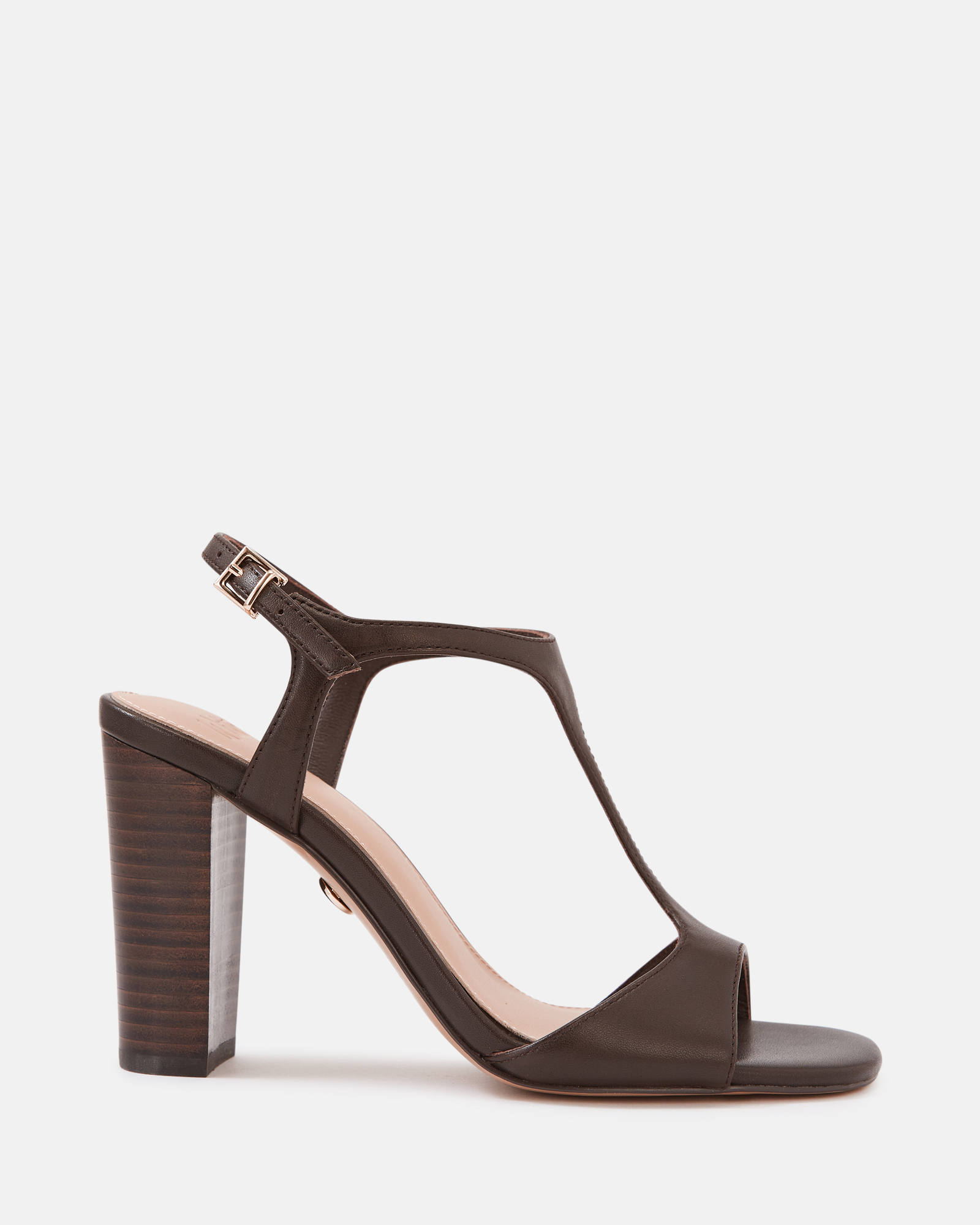 Rinn Leather Block Heels