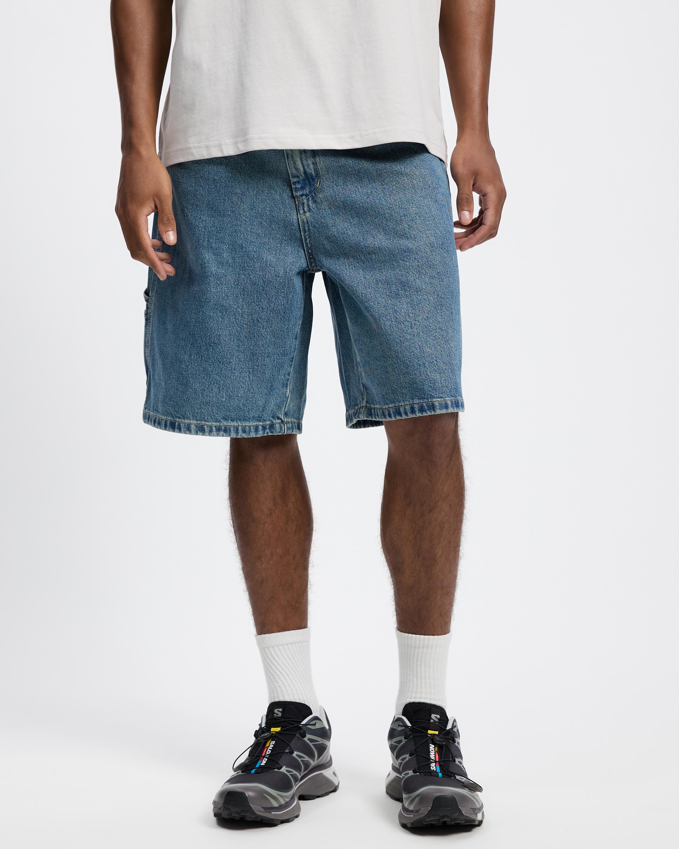 Carpenter Jean Shorts