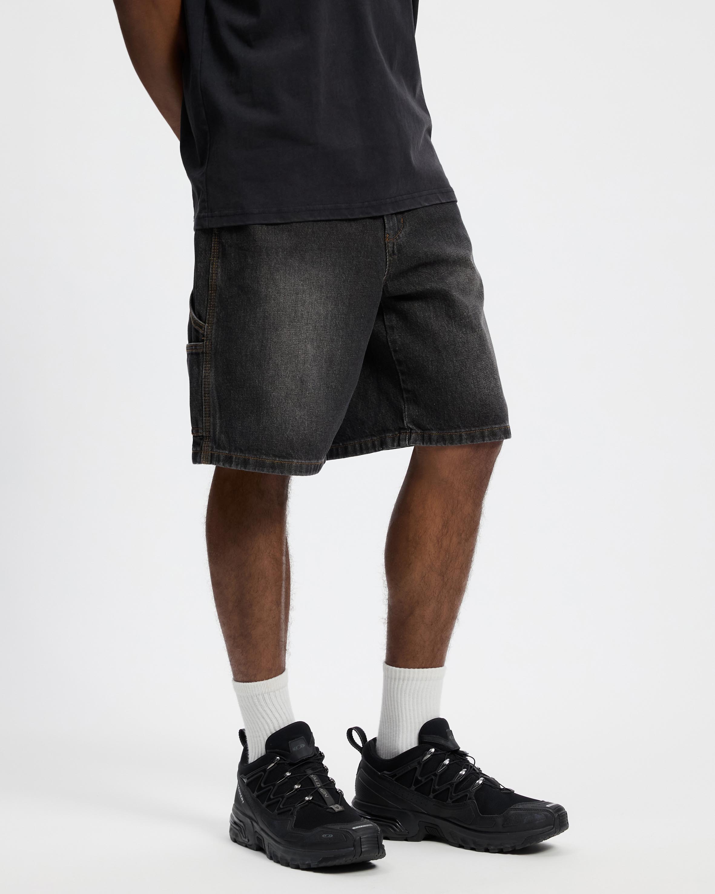 Carpenter Jean Shorts