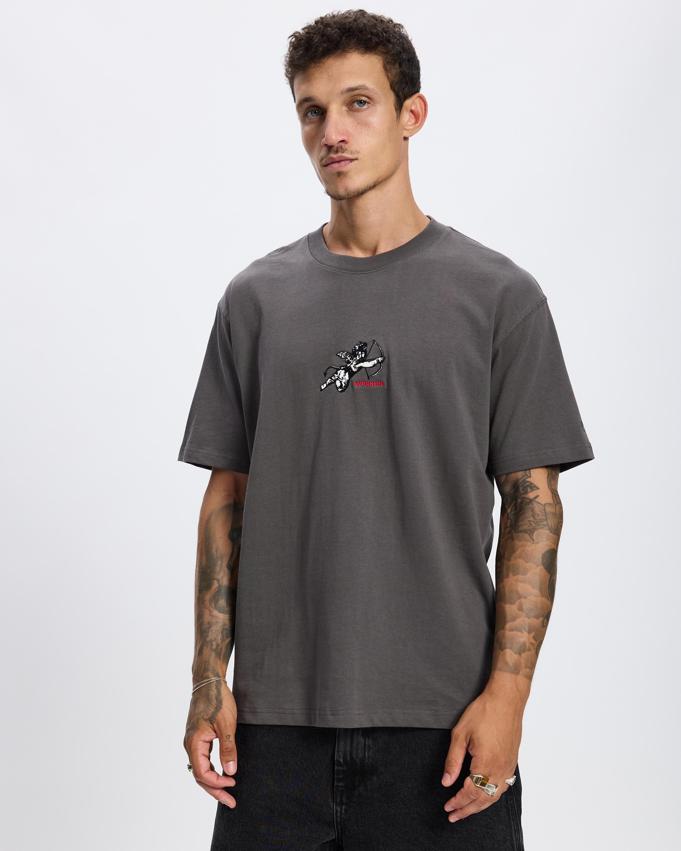 Cherub Heavyweight Embro Tee