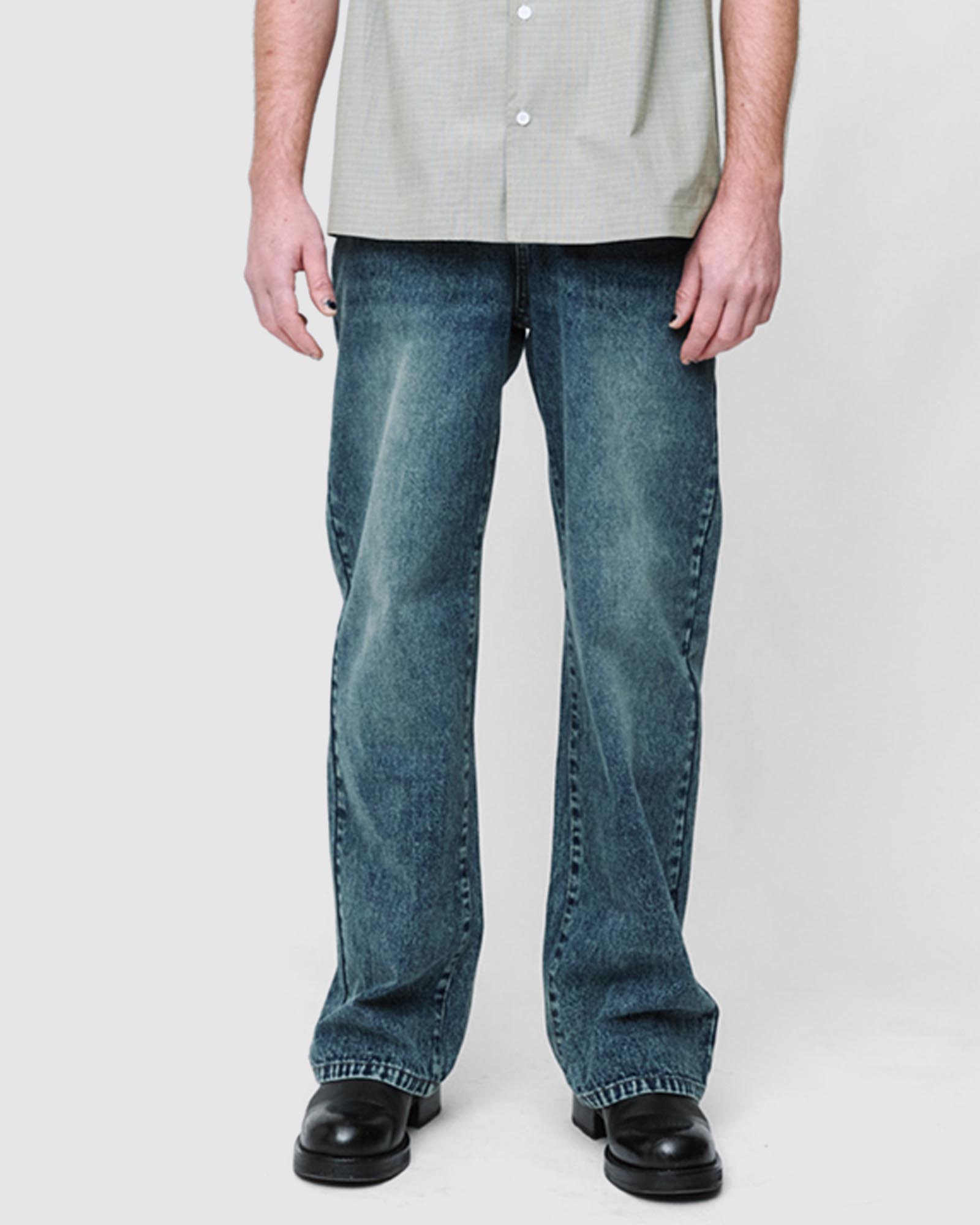 Button Fly Classic Jeans