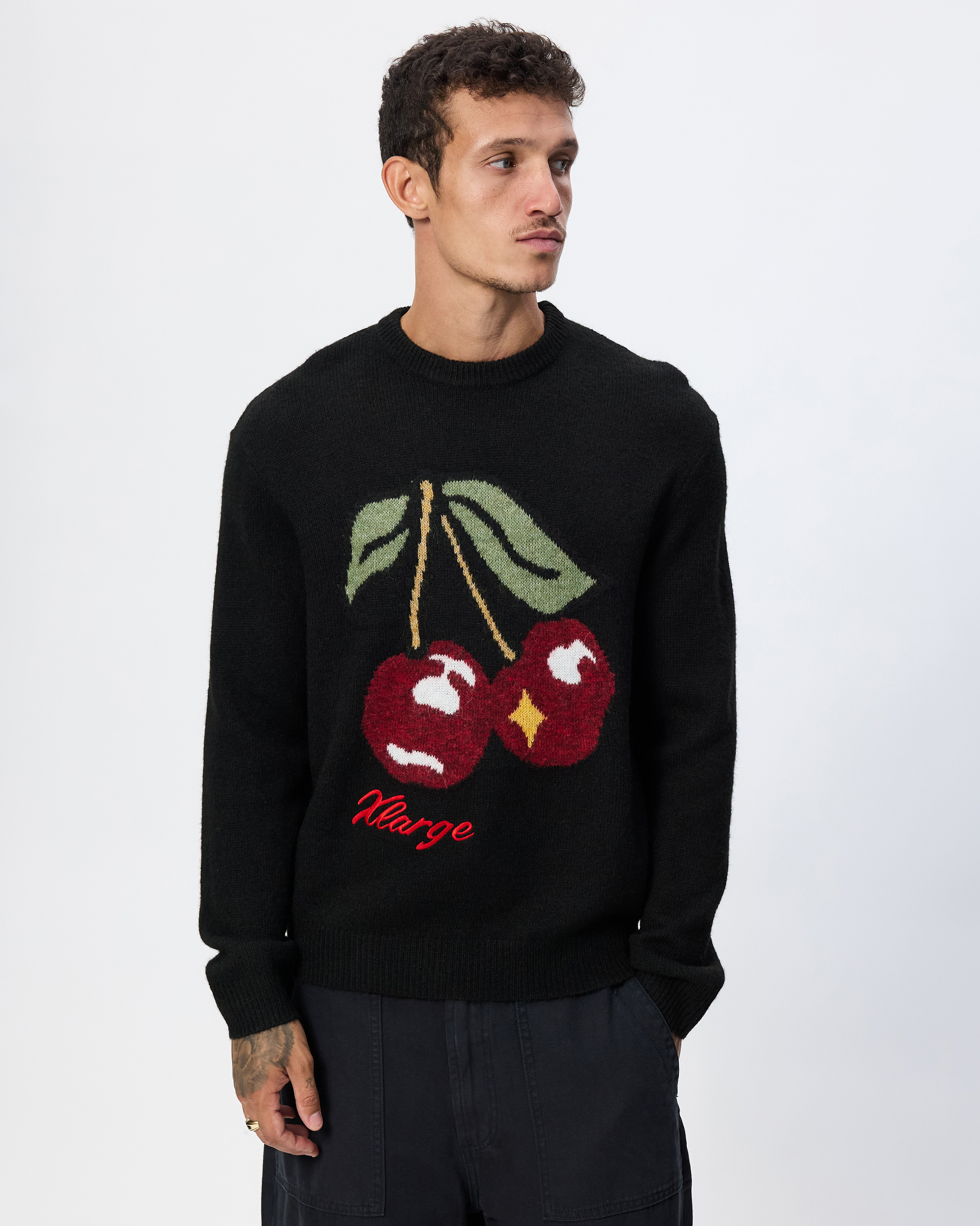 Cherry Knit Sweater