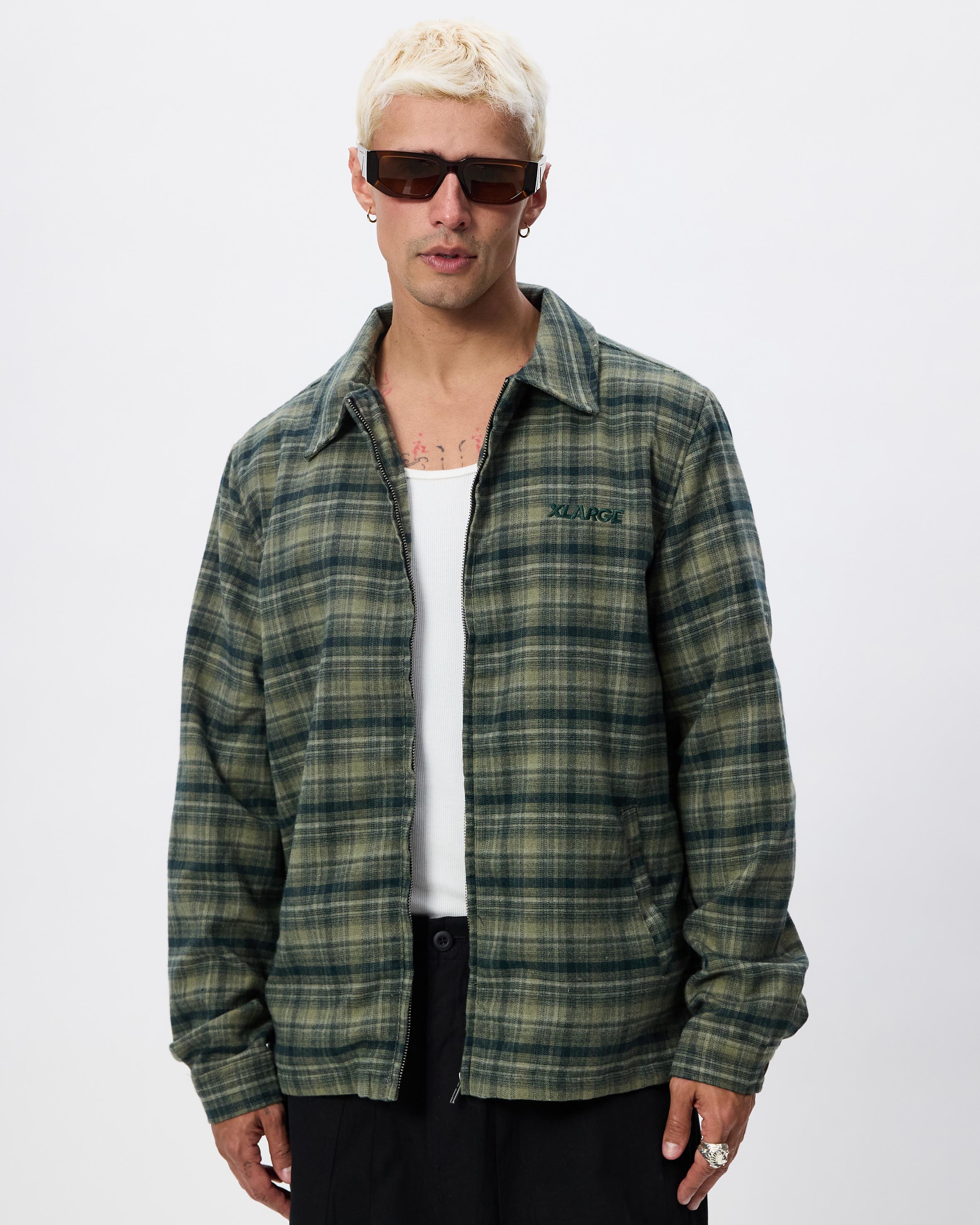 Italic Zip Shirt