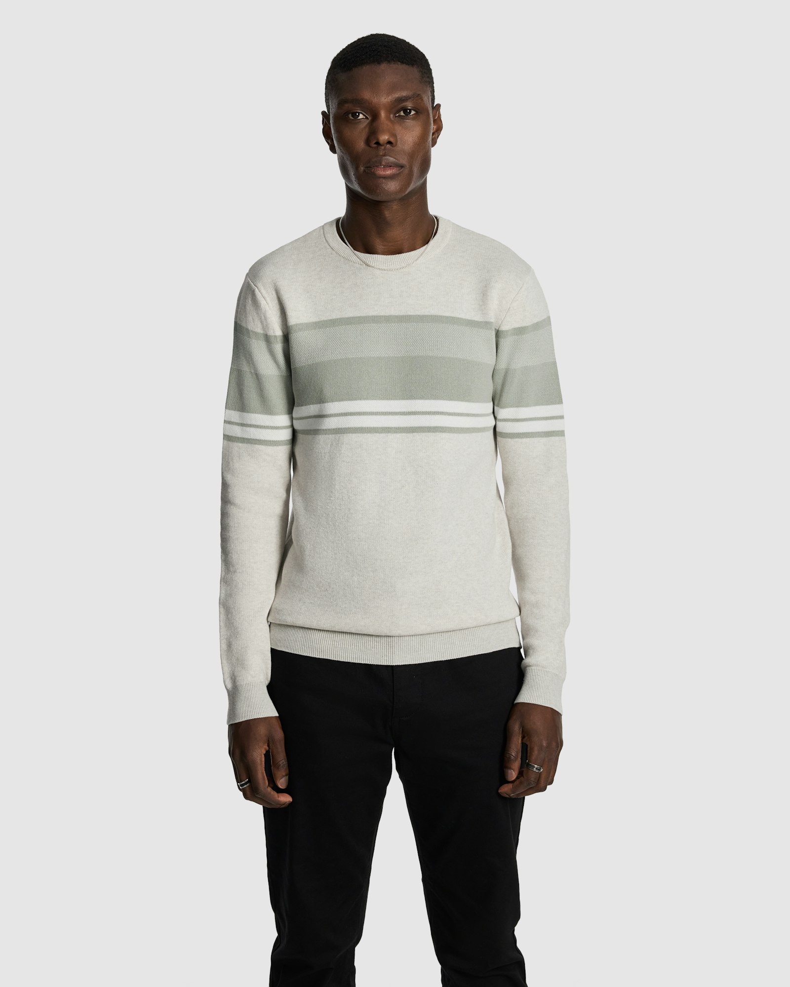 Fred Splice Crew Knit Jumper
