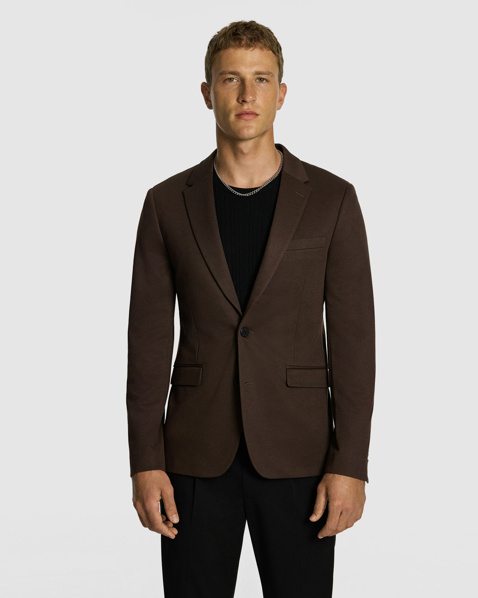 Dynamic Knit Blazer