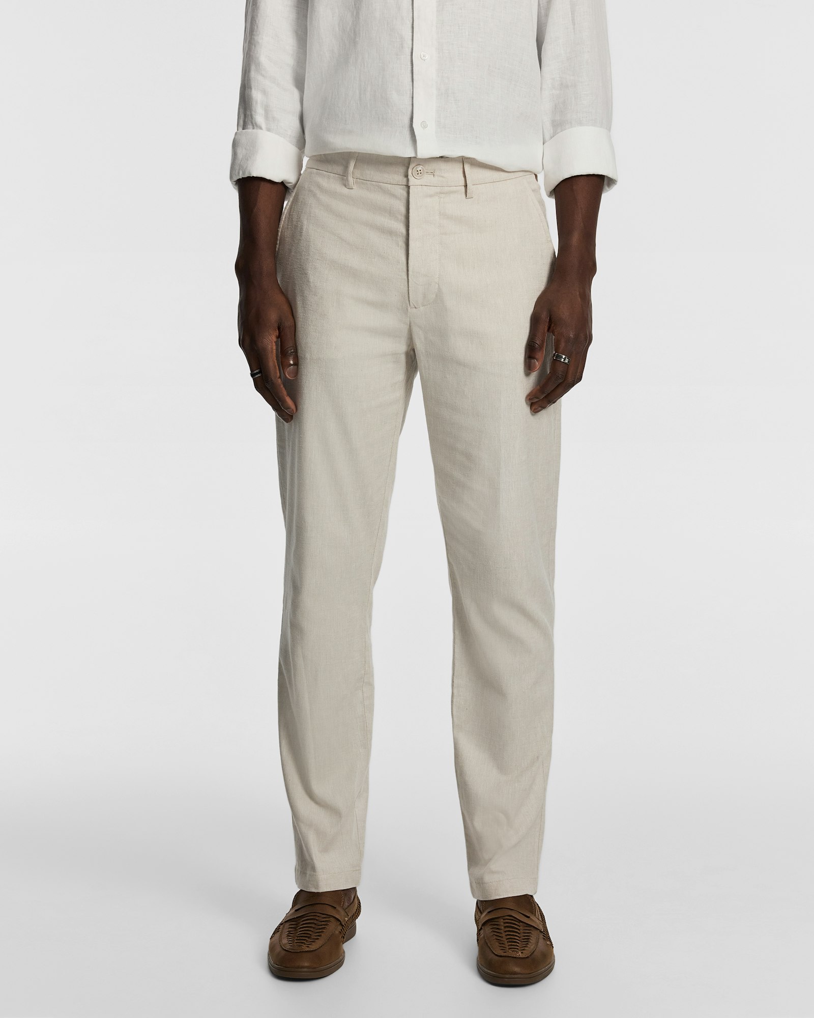 Huxley Relaxed Linen Blend Chino