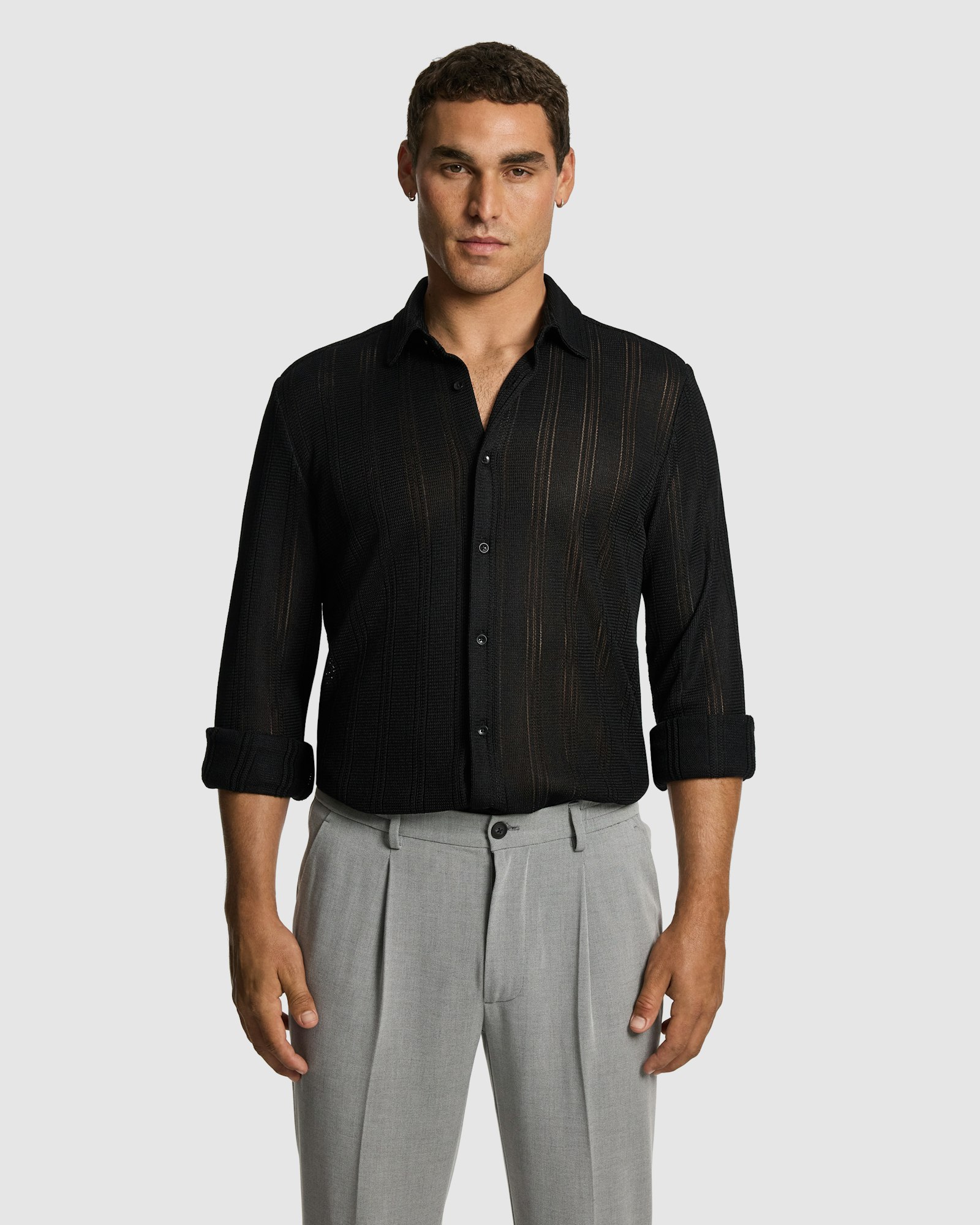 Enrique Textured Shirt