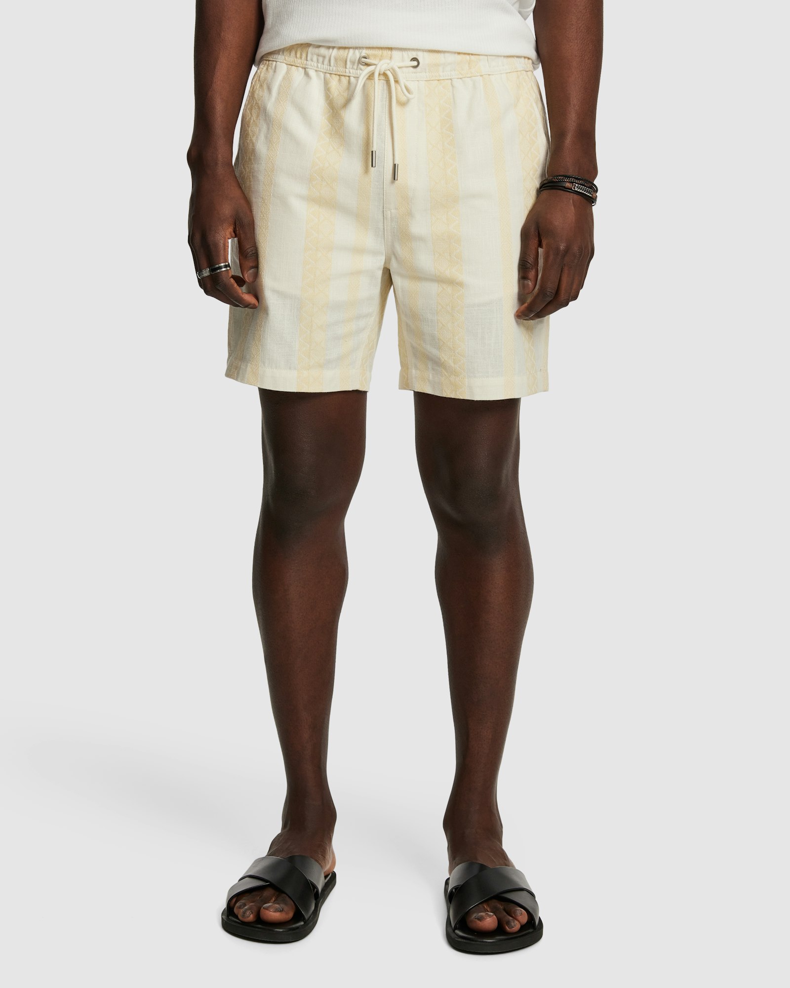 Sanders Stripe Short