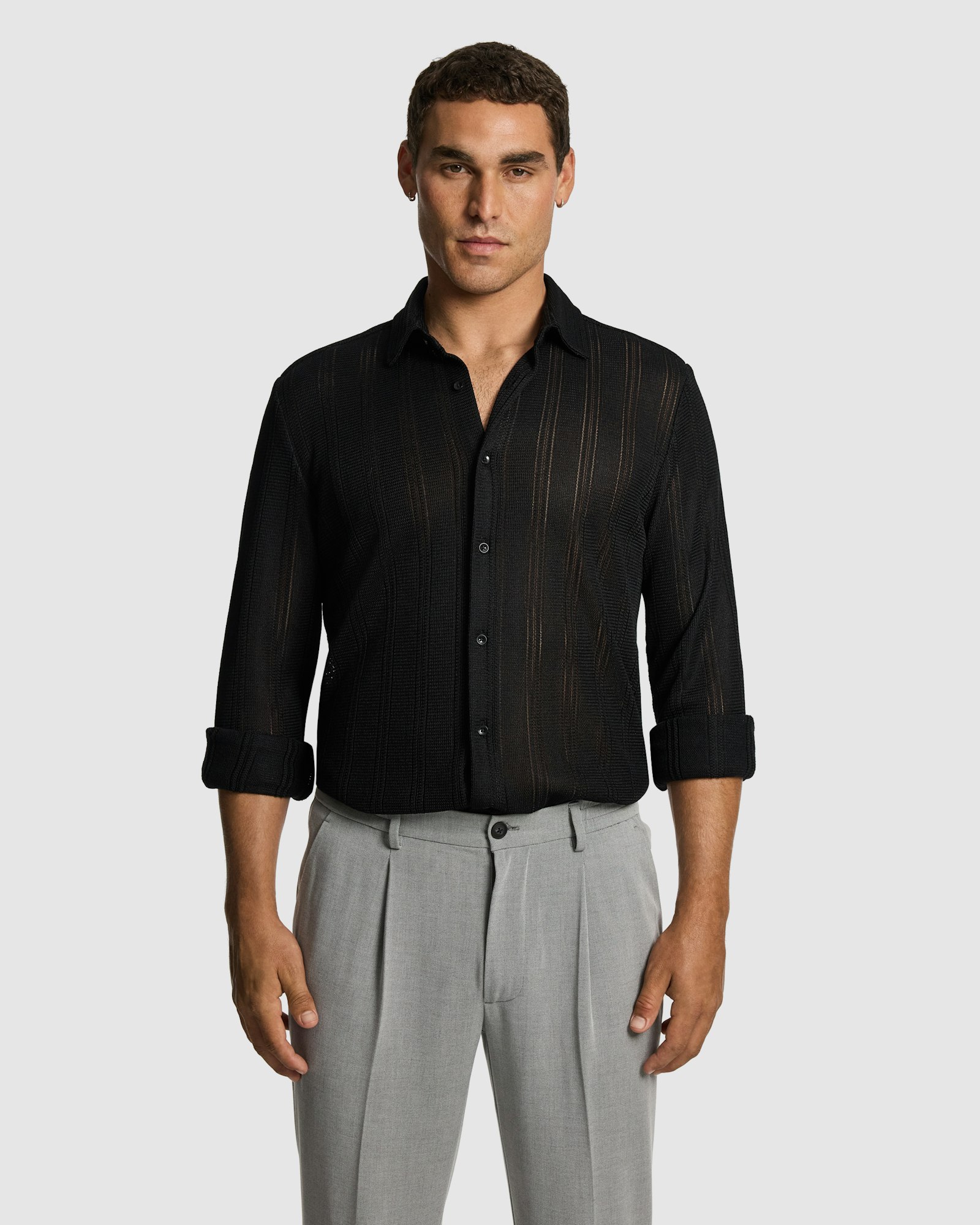 Enrique Textured Shirt