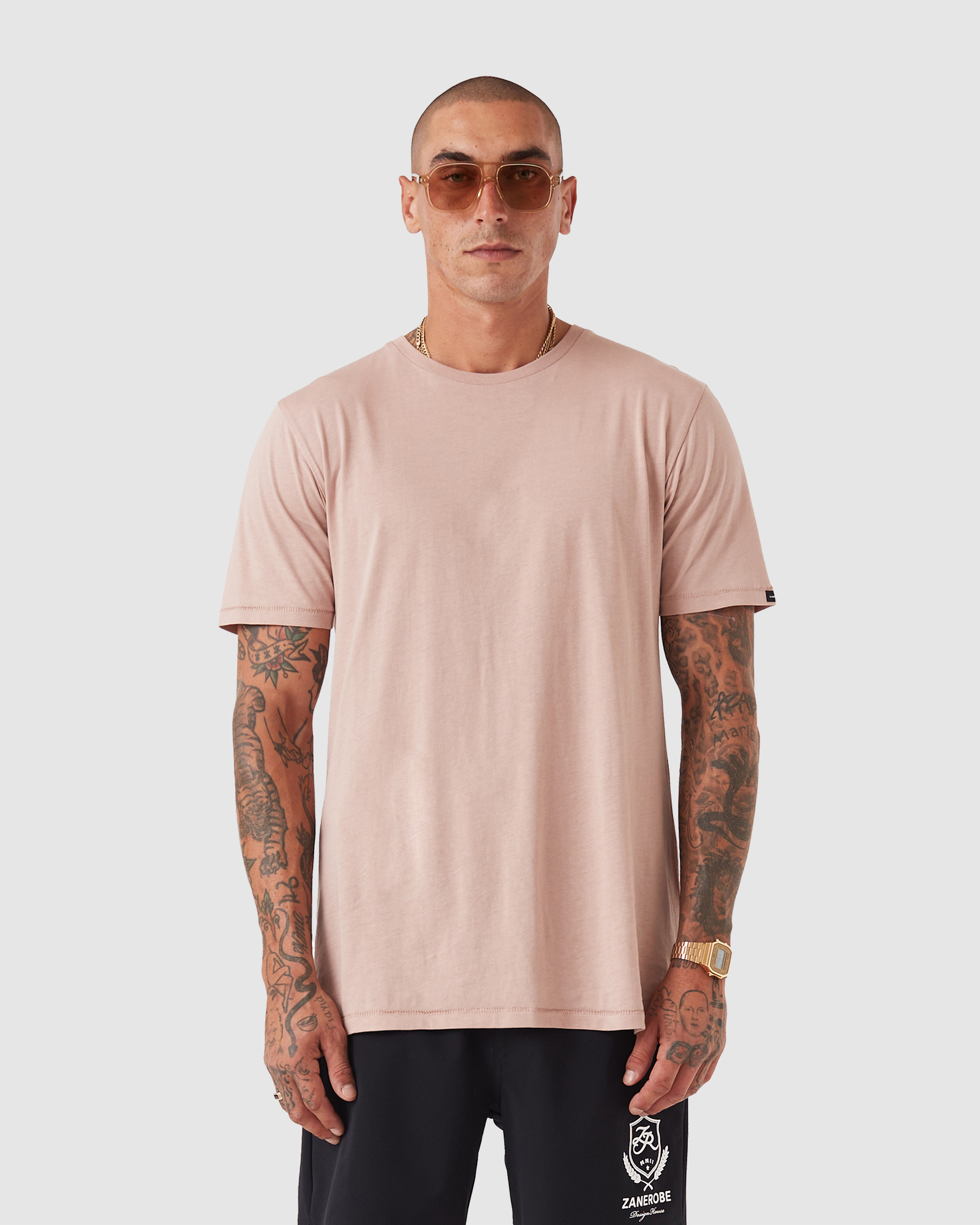Flintlock Tee Dusty Pink