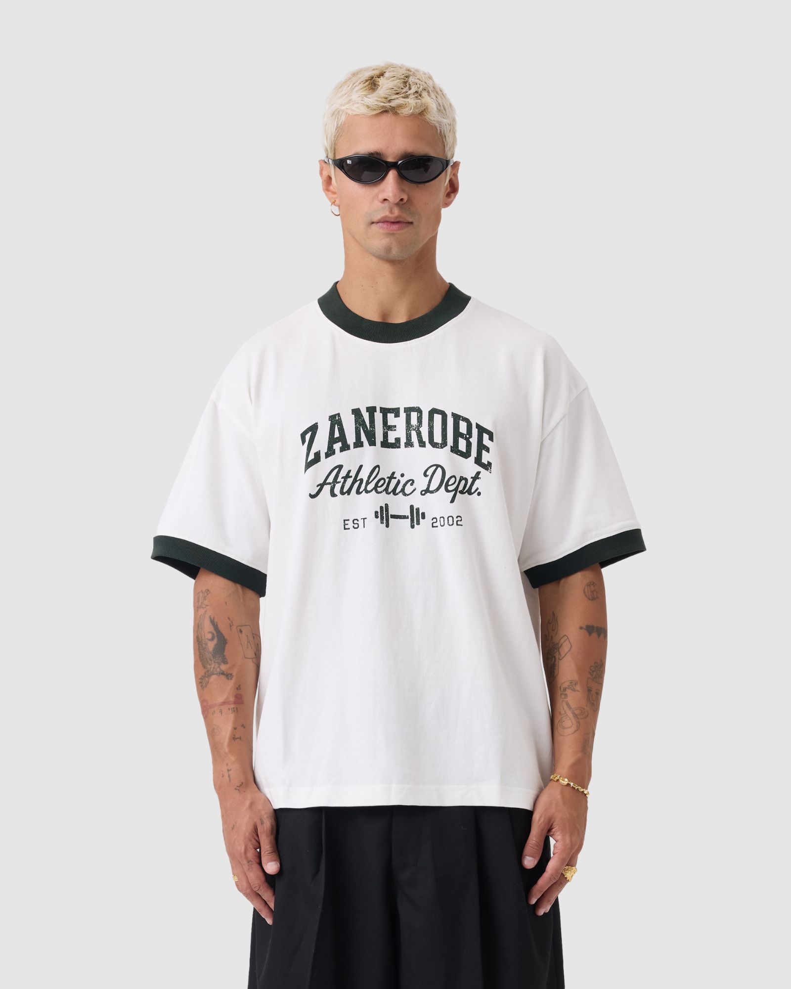 ZR Athletics Ringer Tee