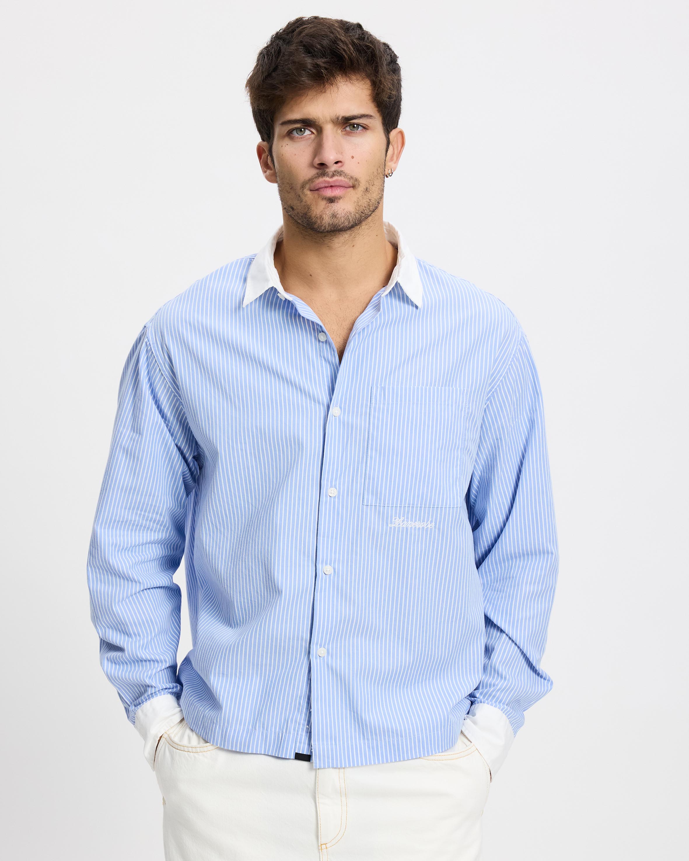 Bankers Box Crop LS Shirt