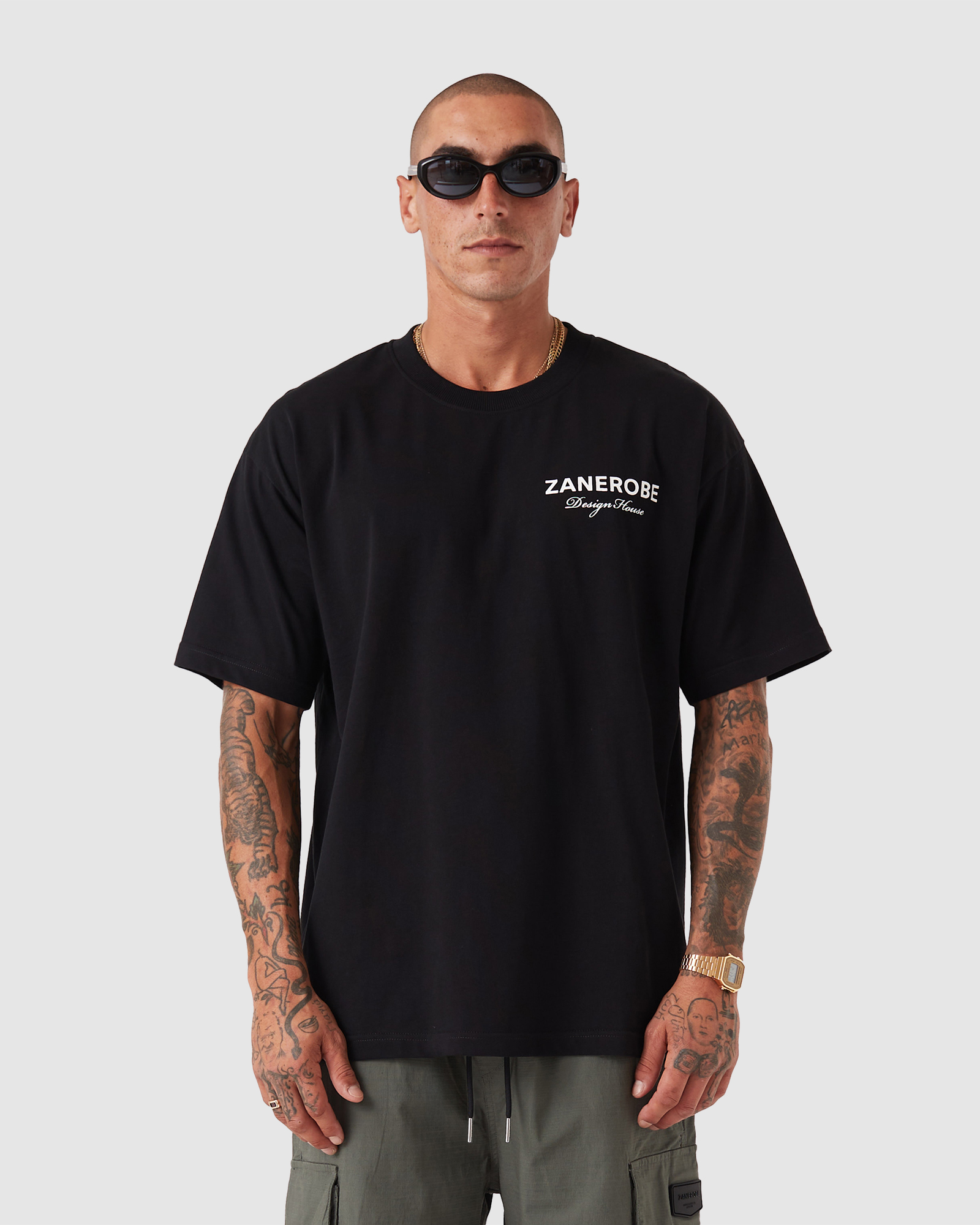 ZDH Box Tee Black