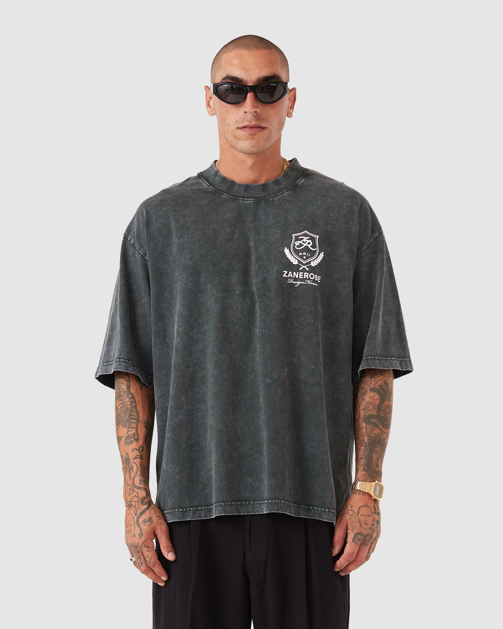 Crest Flow Tee GD Forest
