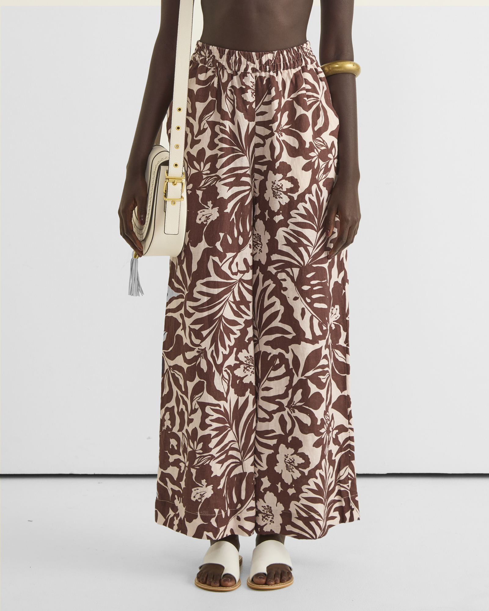 The Oasis Linen Wide Leg Pant
