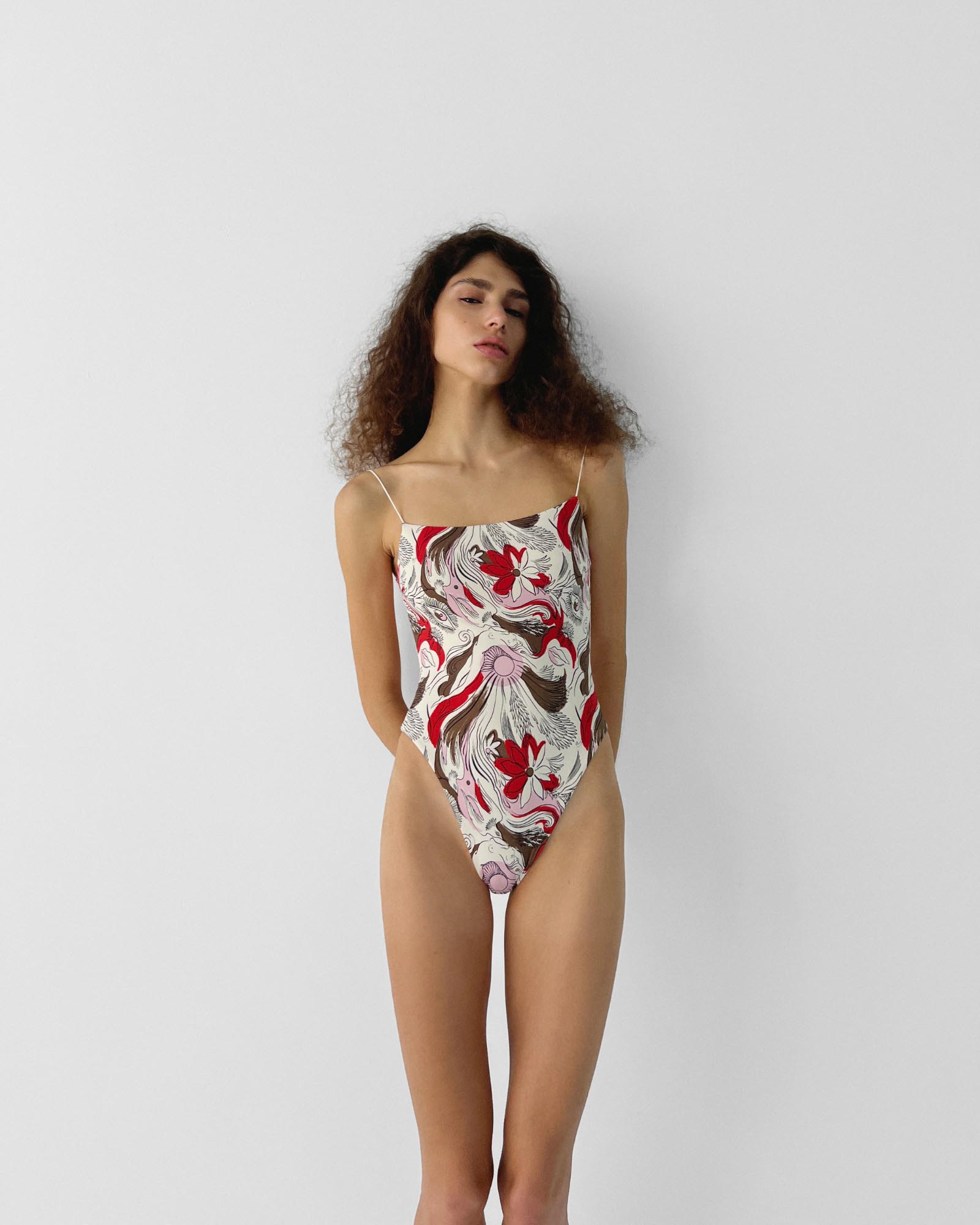 Erika Fine Strap One Piece
