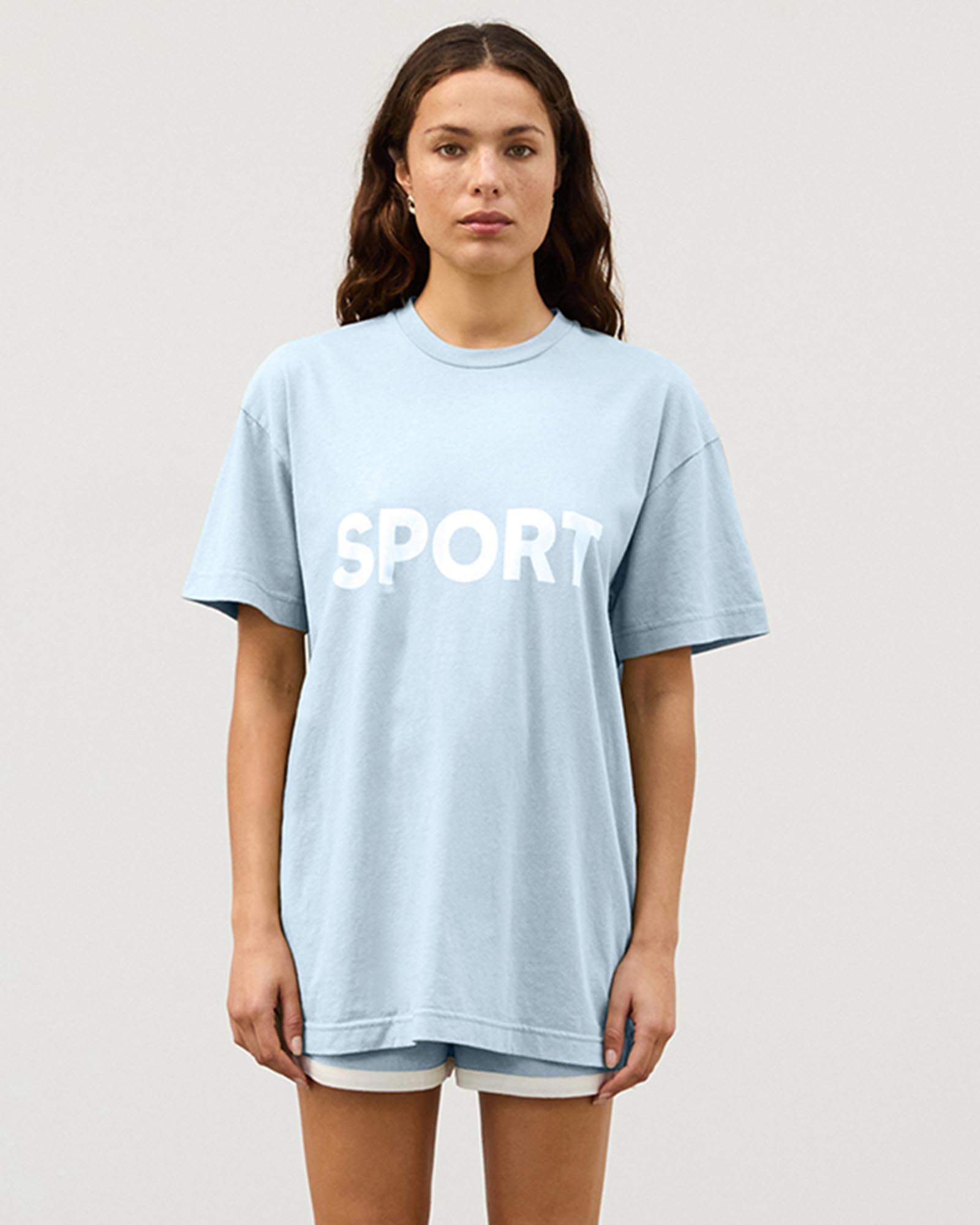 Organic Cotton Blend Sport Tee - ICONIC EXCLUSIVE