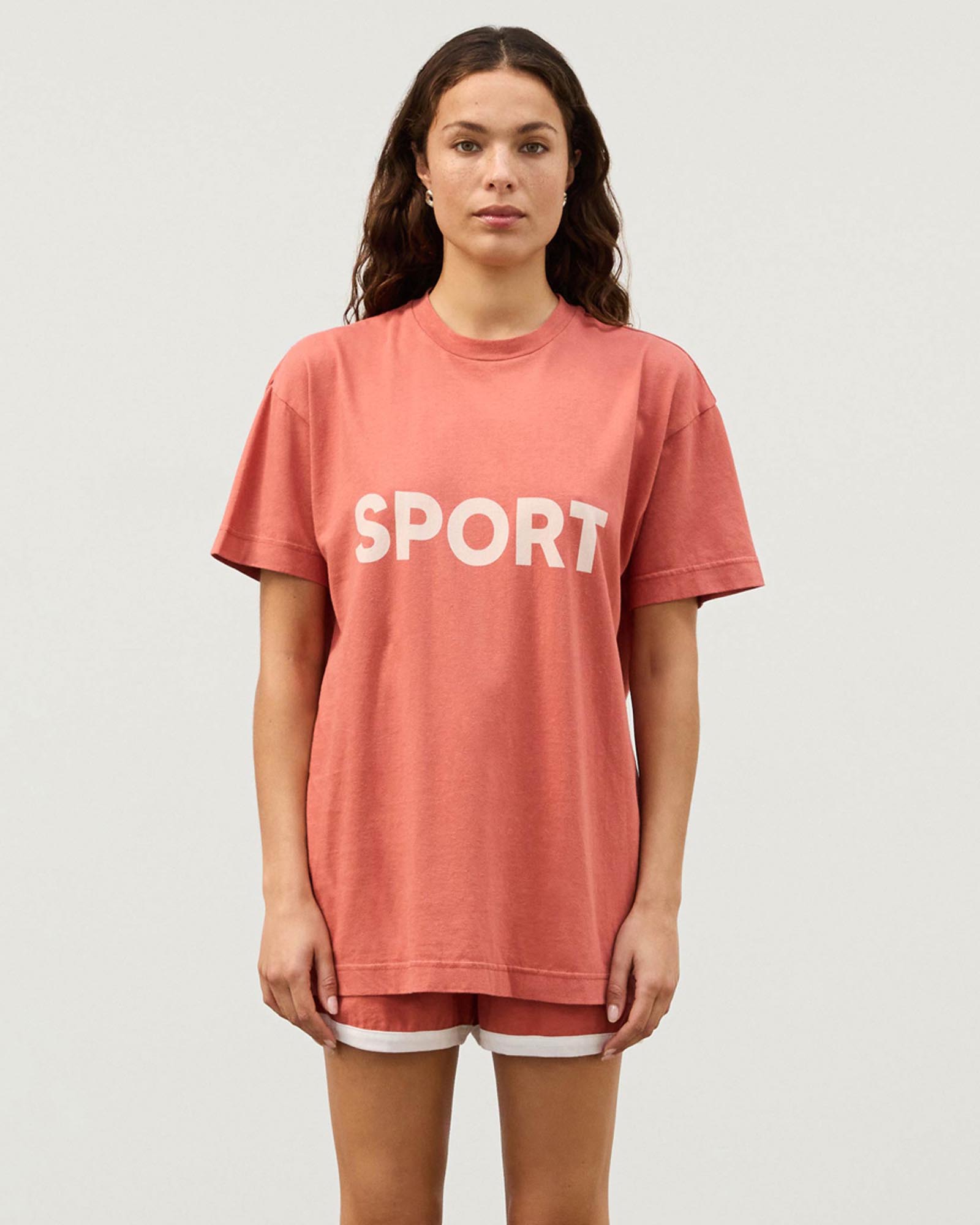 Organic Cotton Blend Sport Tee
