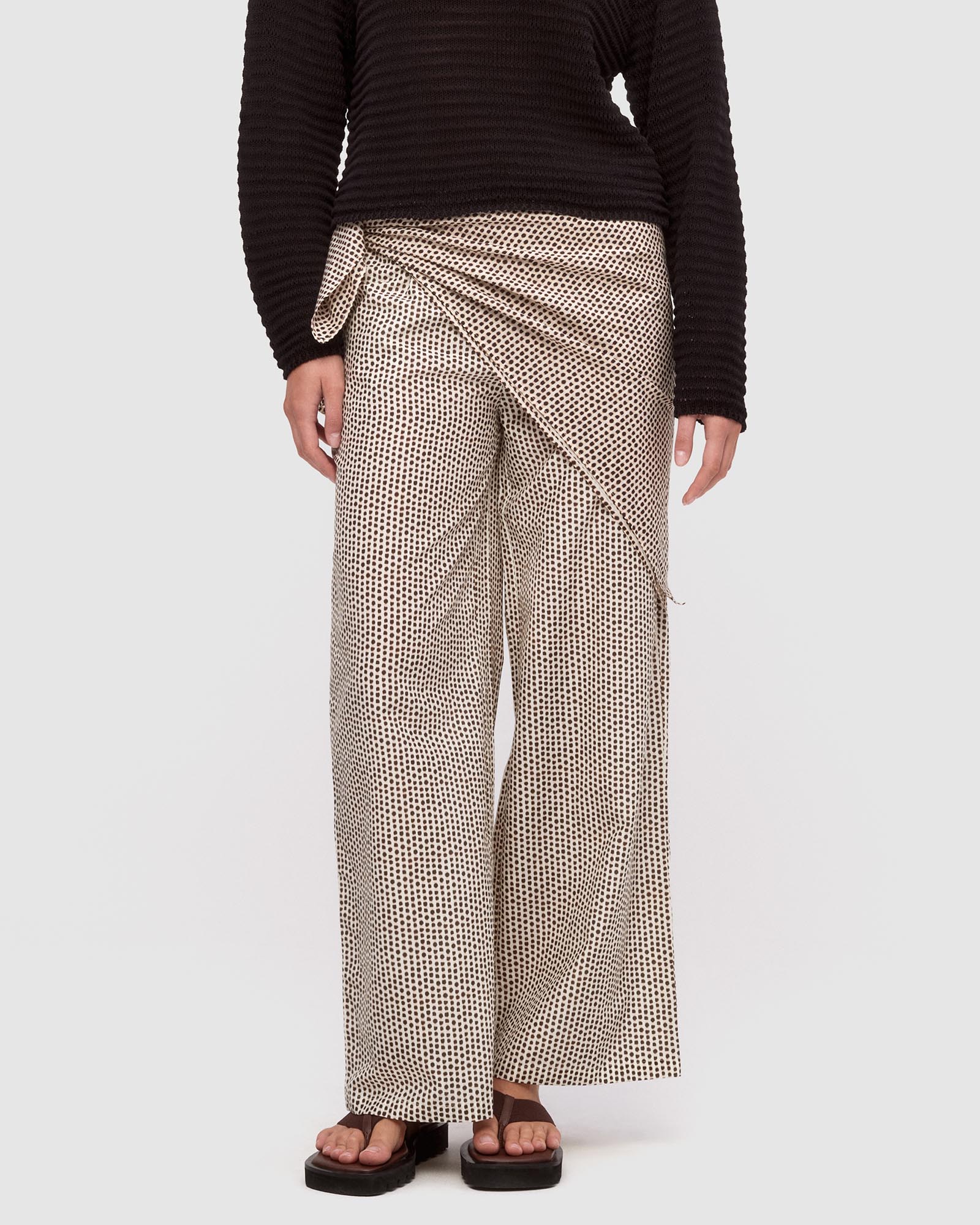 Cotton Silk Pants