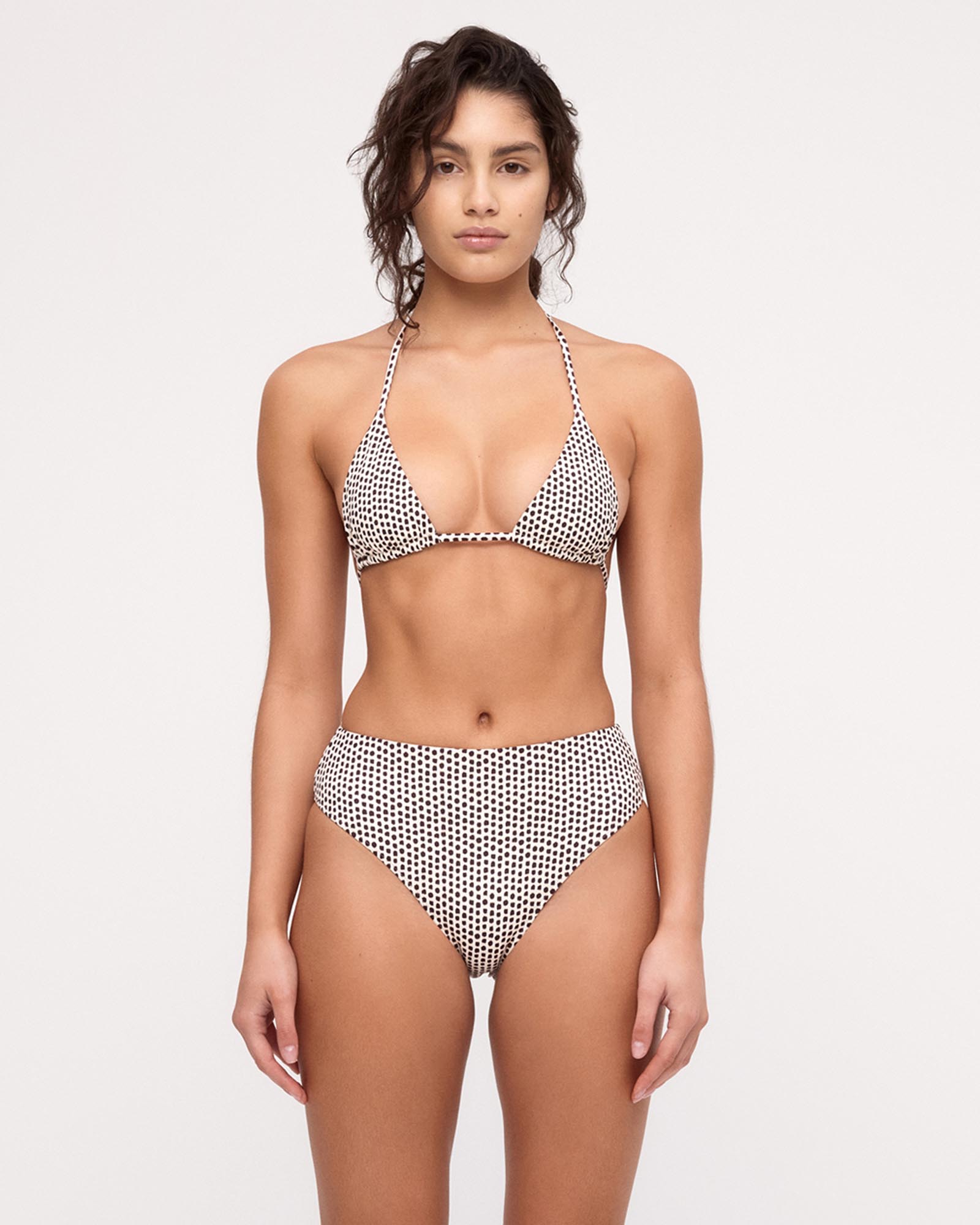 Reversible Tie Triangle Top