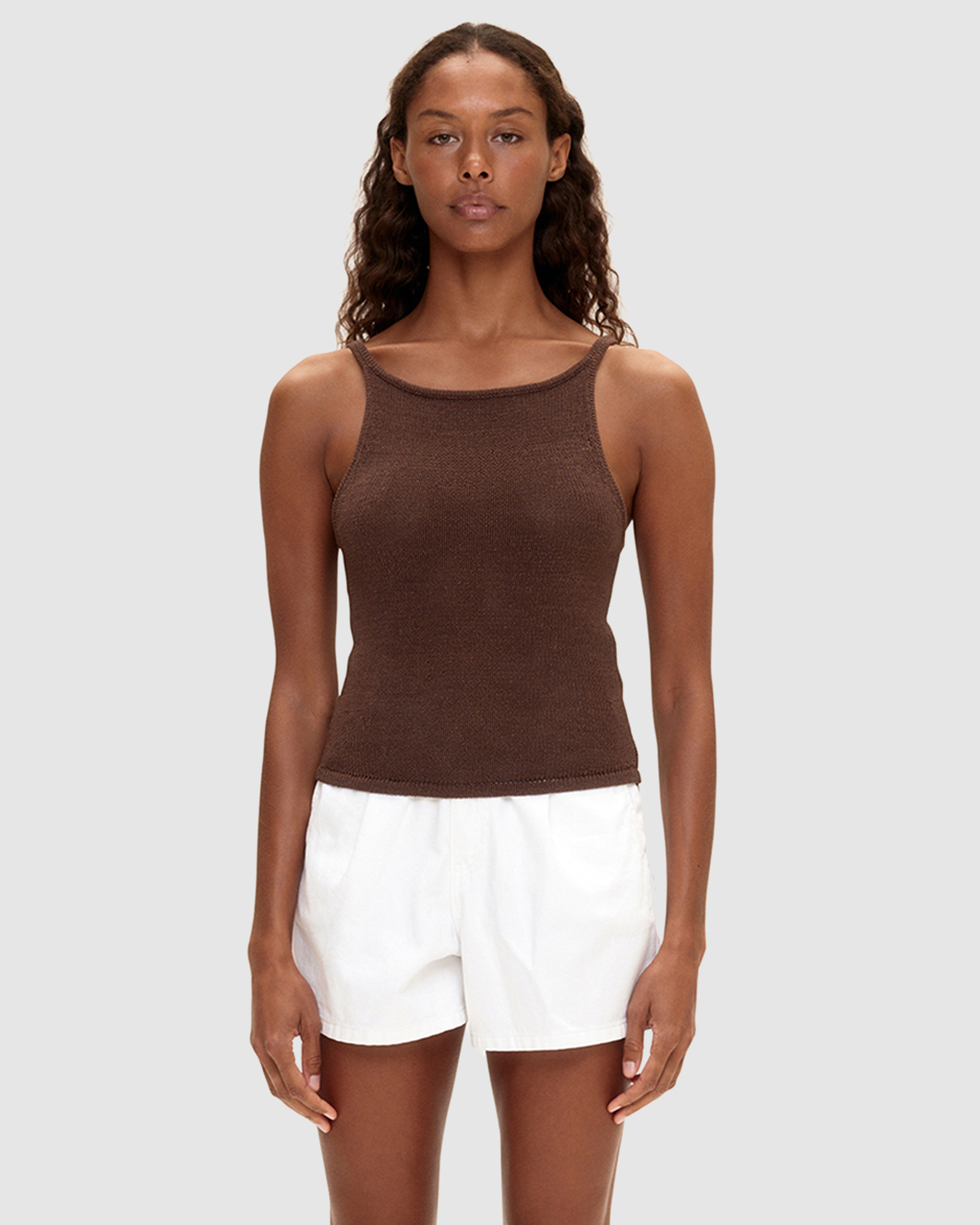 Textured Knit Tank