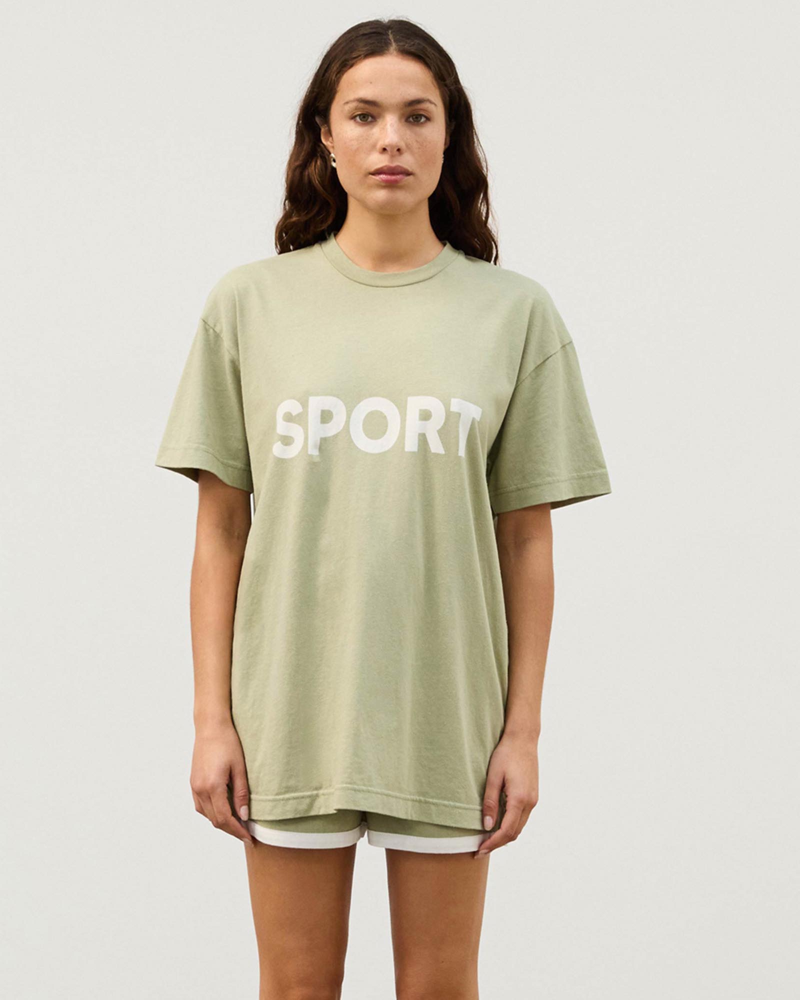 Organic Cotton Blend Sport Tee