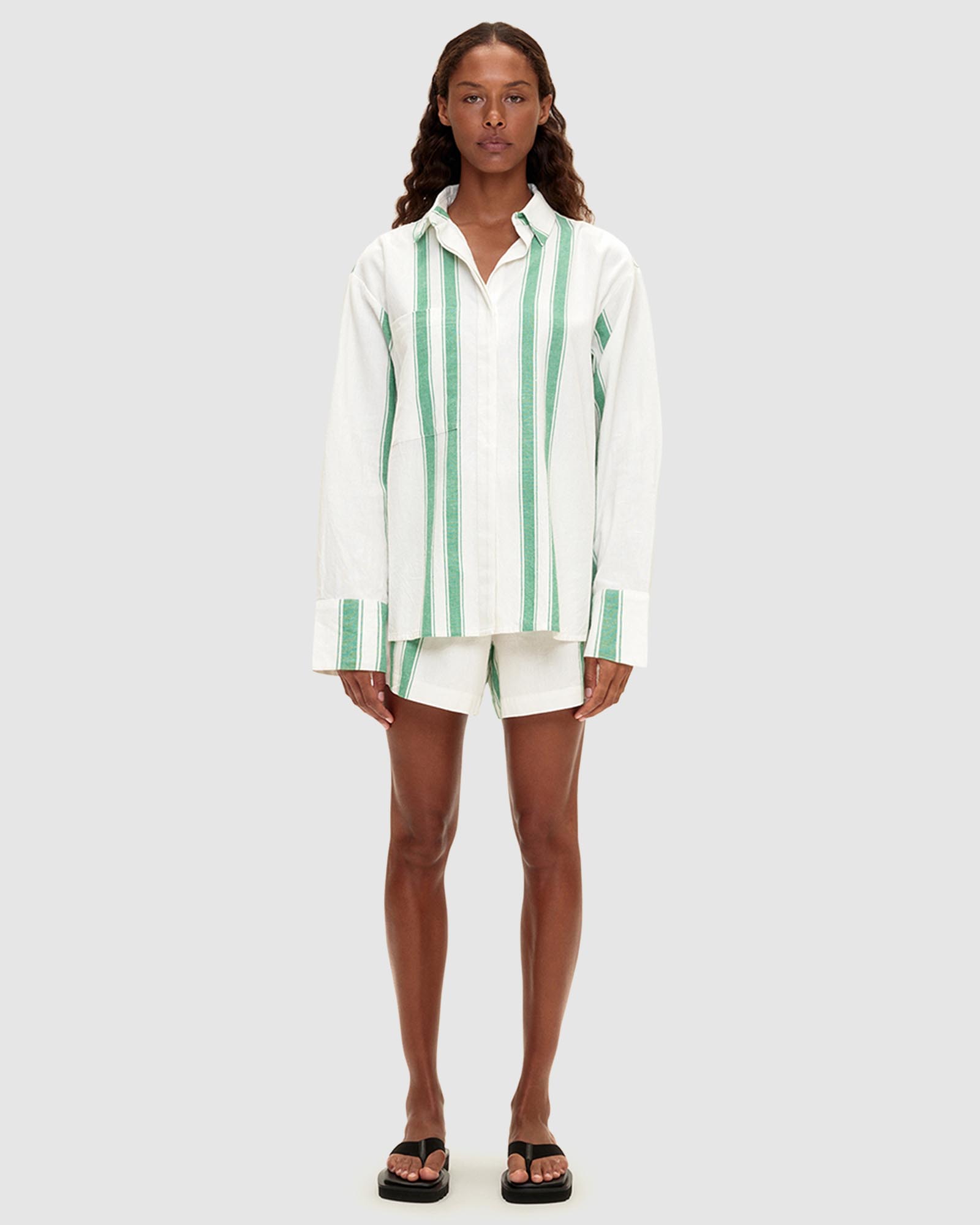 Cotton Linen Shorts