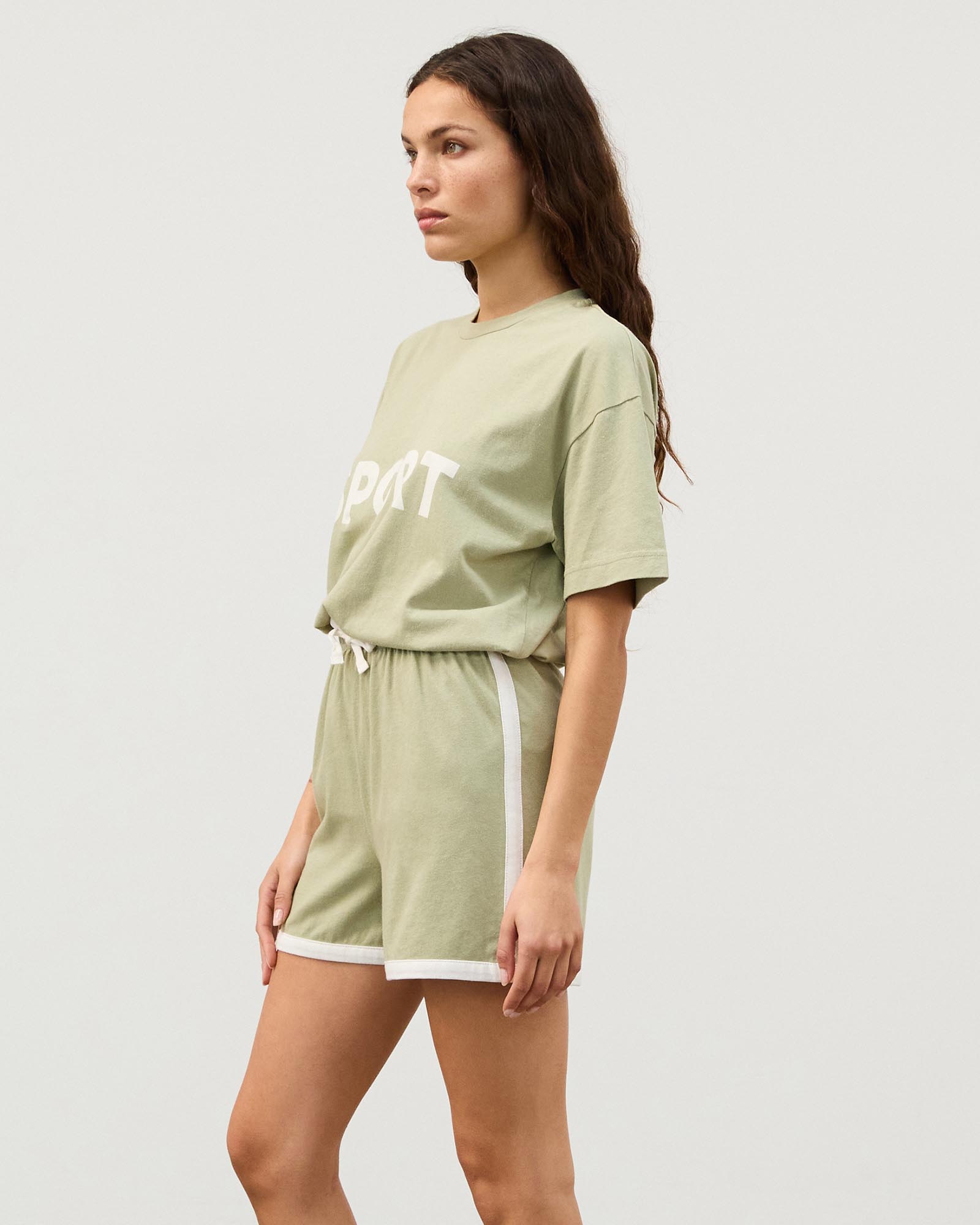 Organic Cotton Blend Sport Shorts